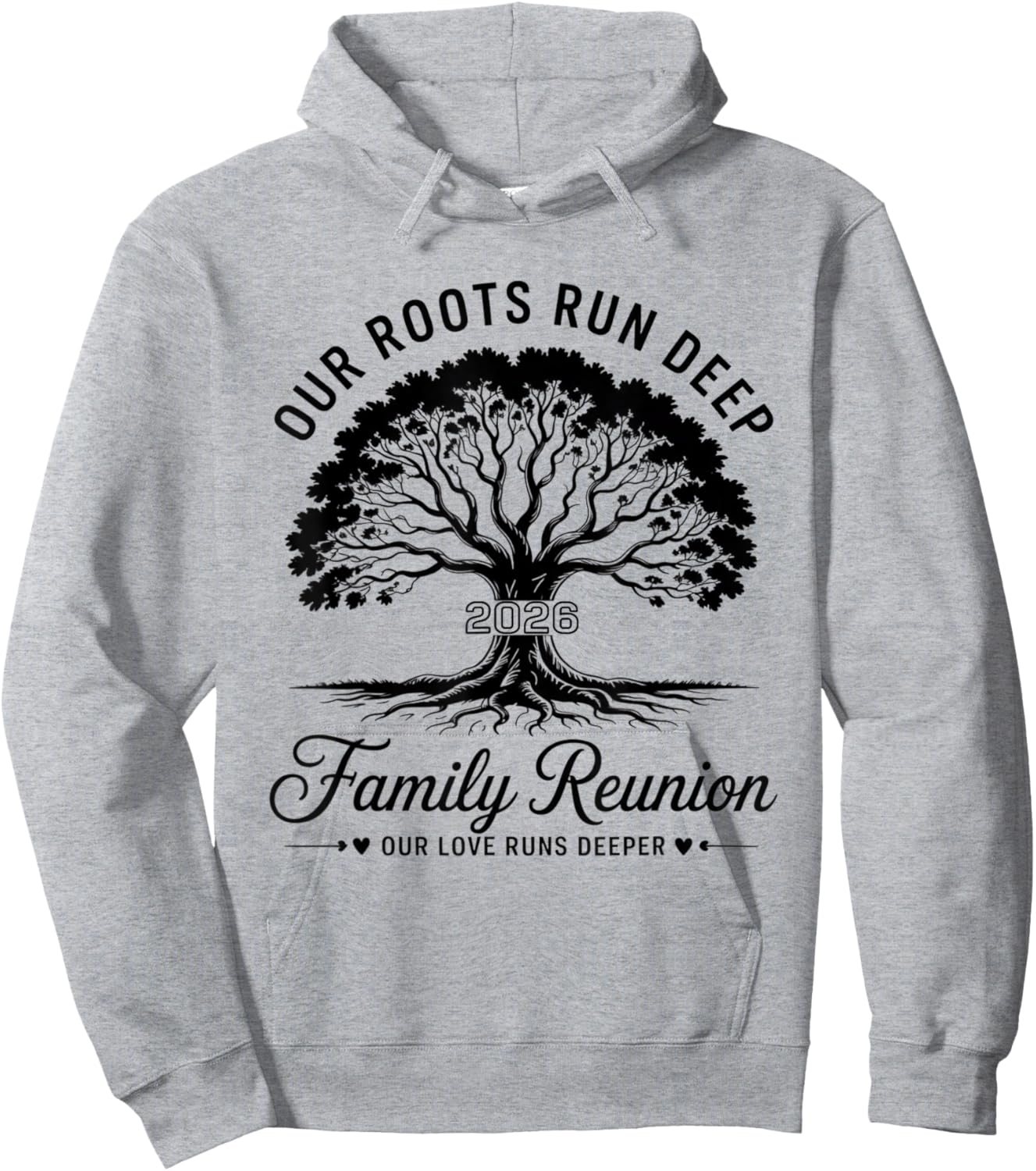 Making Memories Family Matching Group Family Reunion 2026 Hoodie - Hoodie | Ash