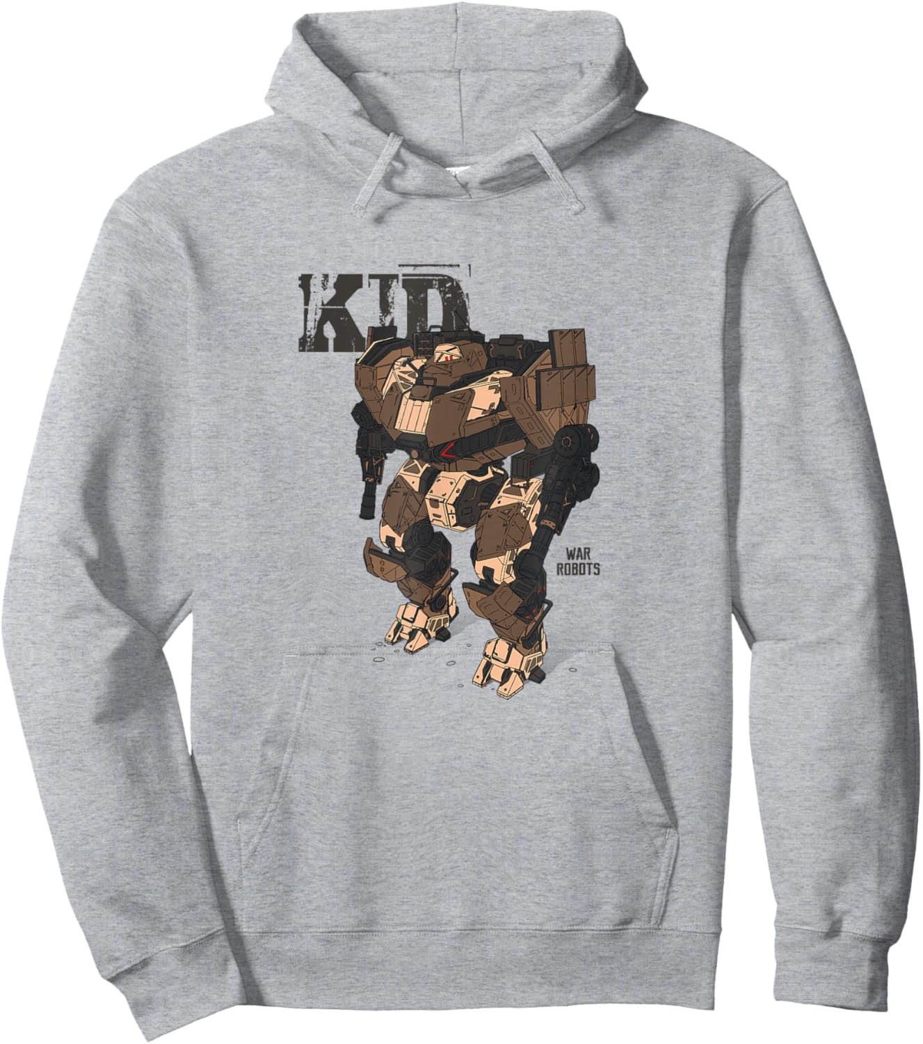 War Robots Kid Titan Official Hoodie - Hoodie | Ash