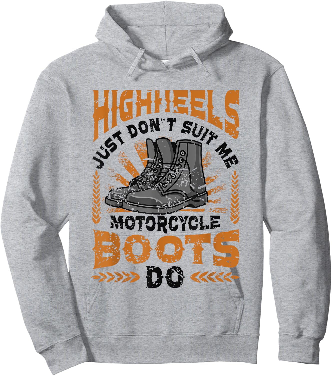Sexy Motorcycle Women Female Biker Hoodie - Hoodie | Ash
