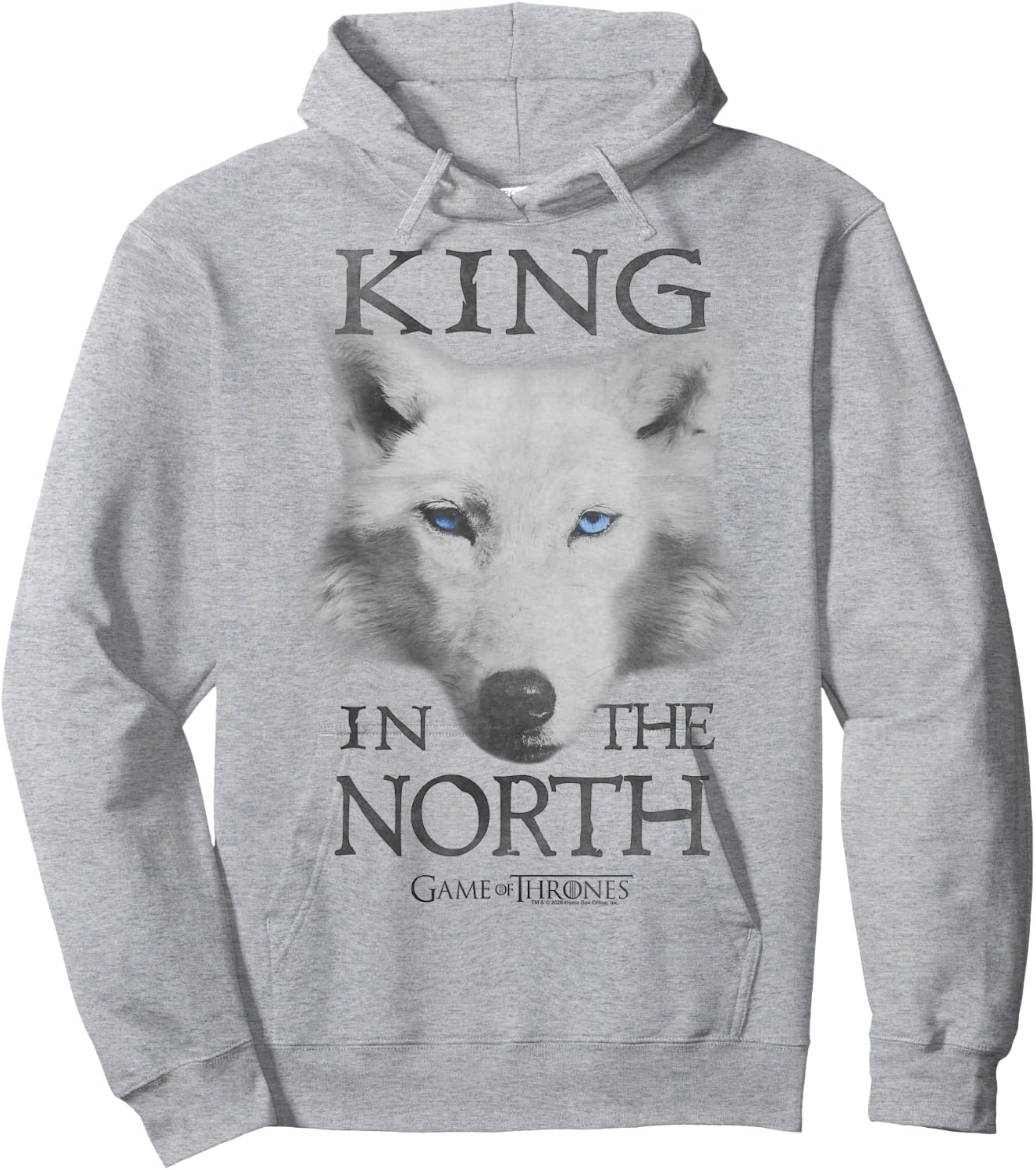 Game Of Thrones King In The North Hoodie - Hoodie | Ash