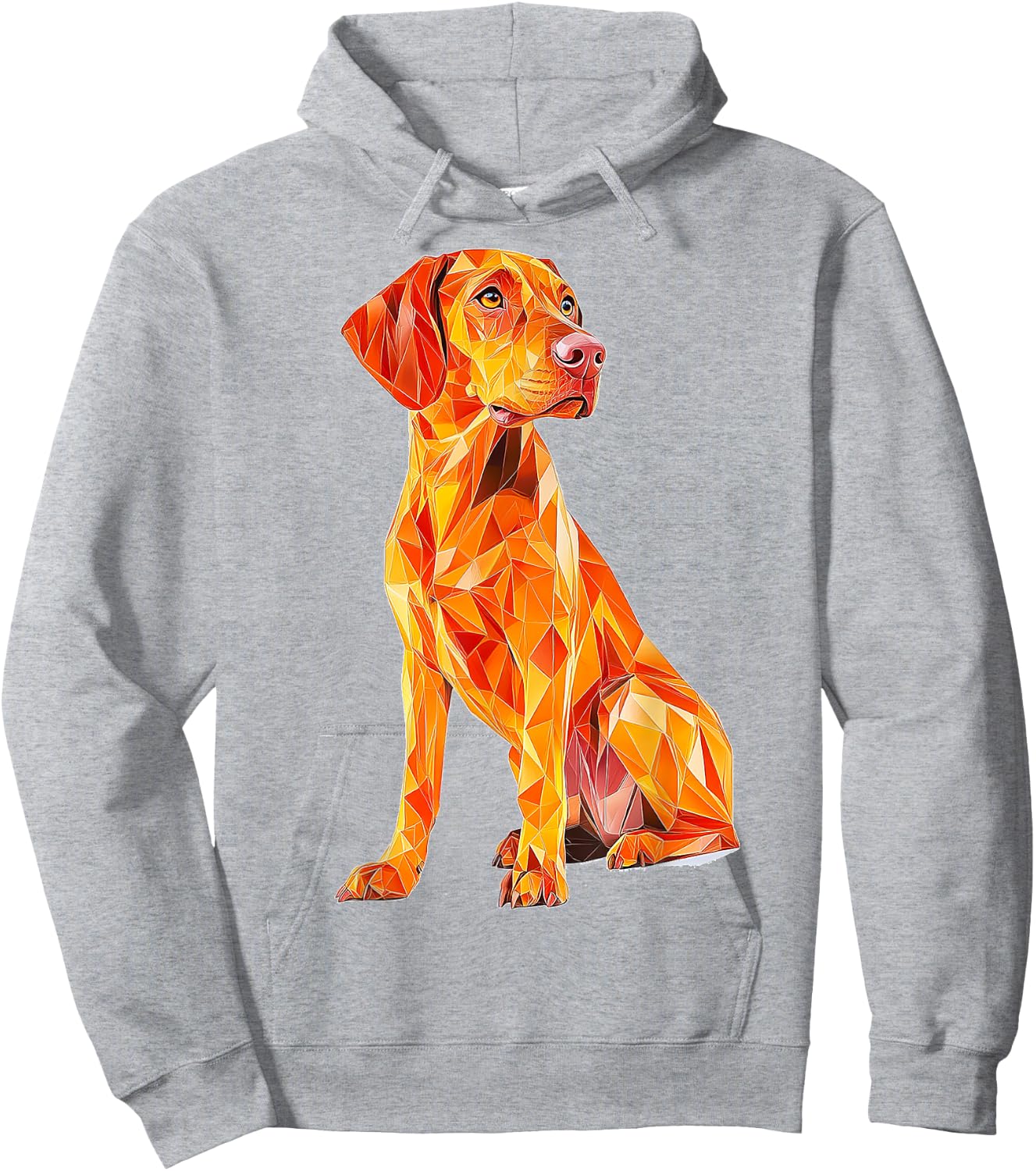 Hungarian Vizsla Dog Graphic Pet Hungarian Vizsla Hoodie - Hoodie | Ash