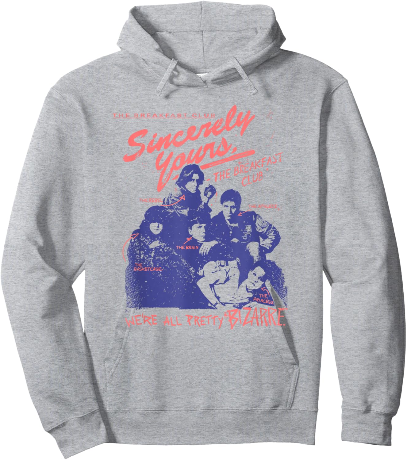 The Breakfast Club Pretty Bizarre Hoodie - Hoodie | Ash