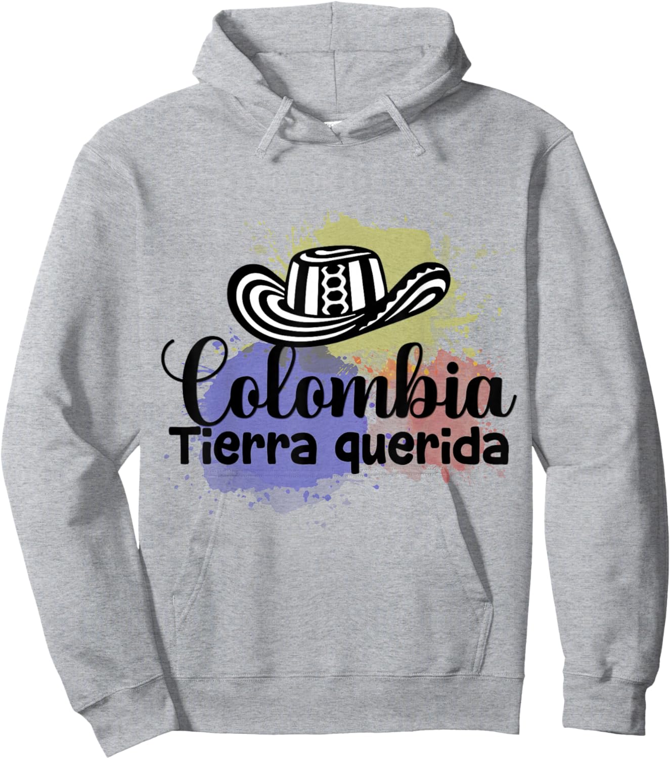 Colombia Pride & Slang of Real Colombians Hoodie - Hoodie | Ash
