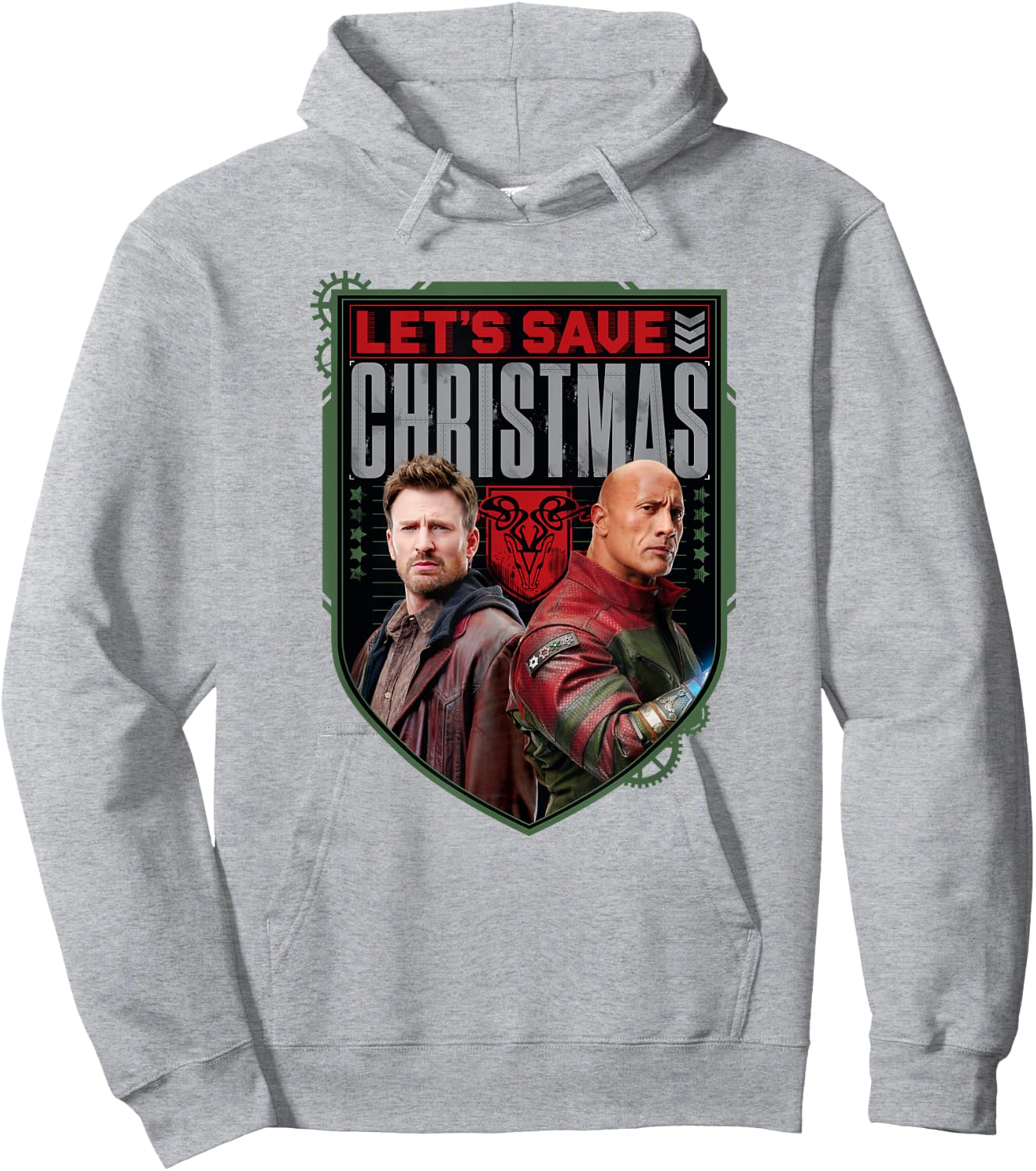 Red One - Let's Save Christmas Hoodie - Hoodie | Ash