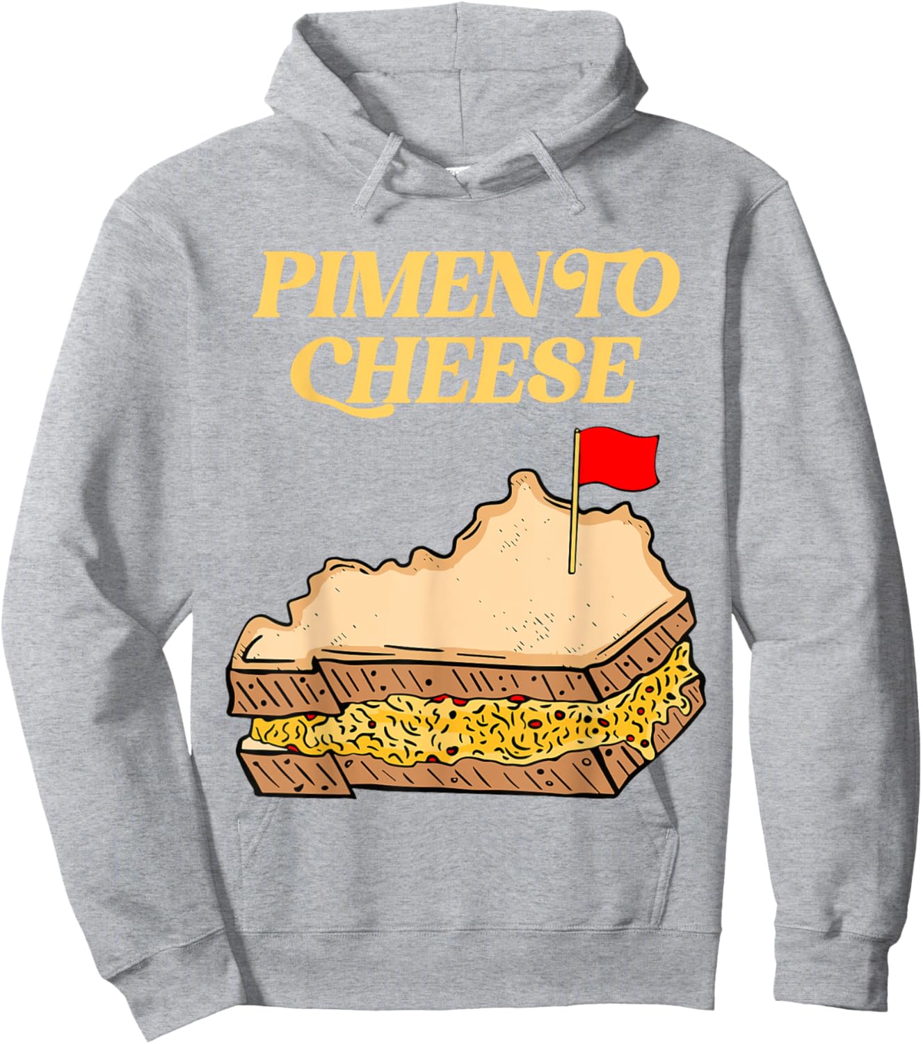 Funny Pimento Cheese Hoodie - Hoodie | Ash