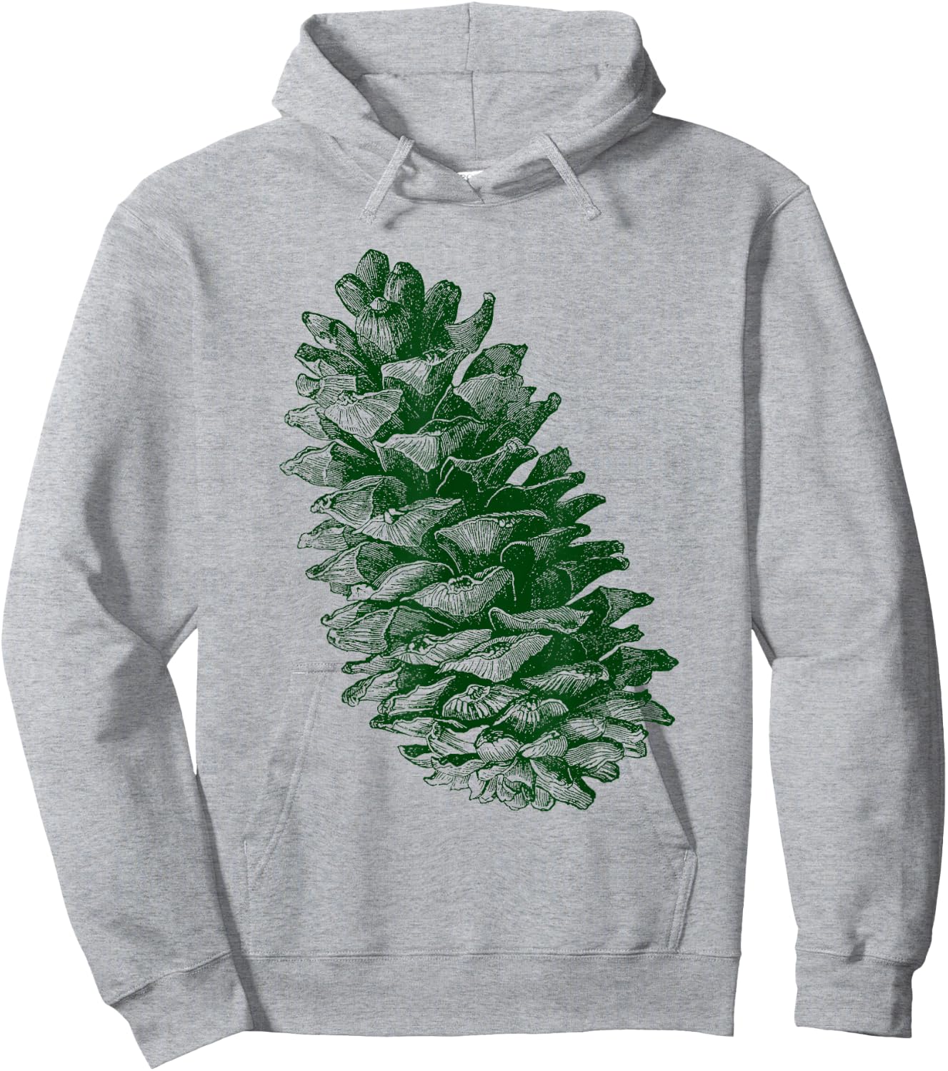 Pine Cones Forest Vintage Graphic Gift - Pine Cones Hoodie - Hoodie | Ash