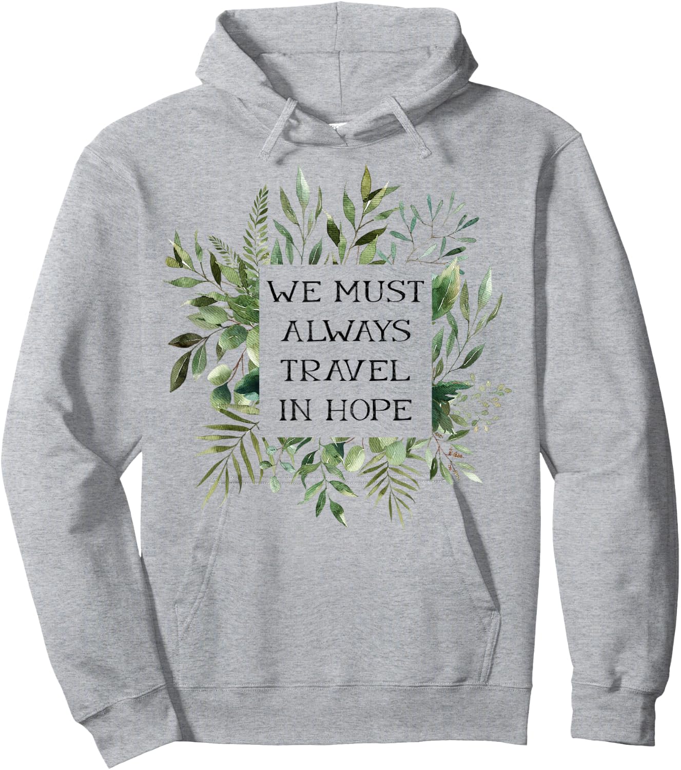 Hopeful Carson Quote Downton Lady Sarcastic Gifts Hoodie - Hoodie | Ash