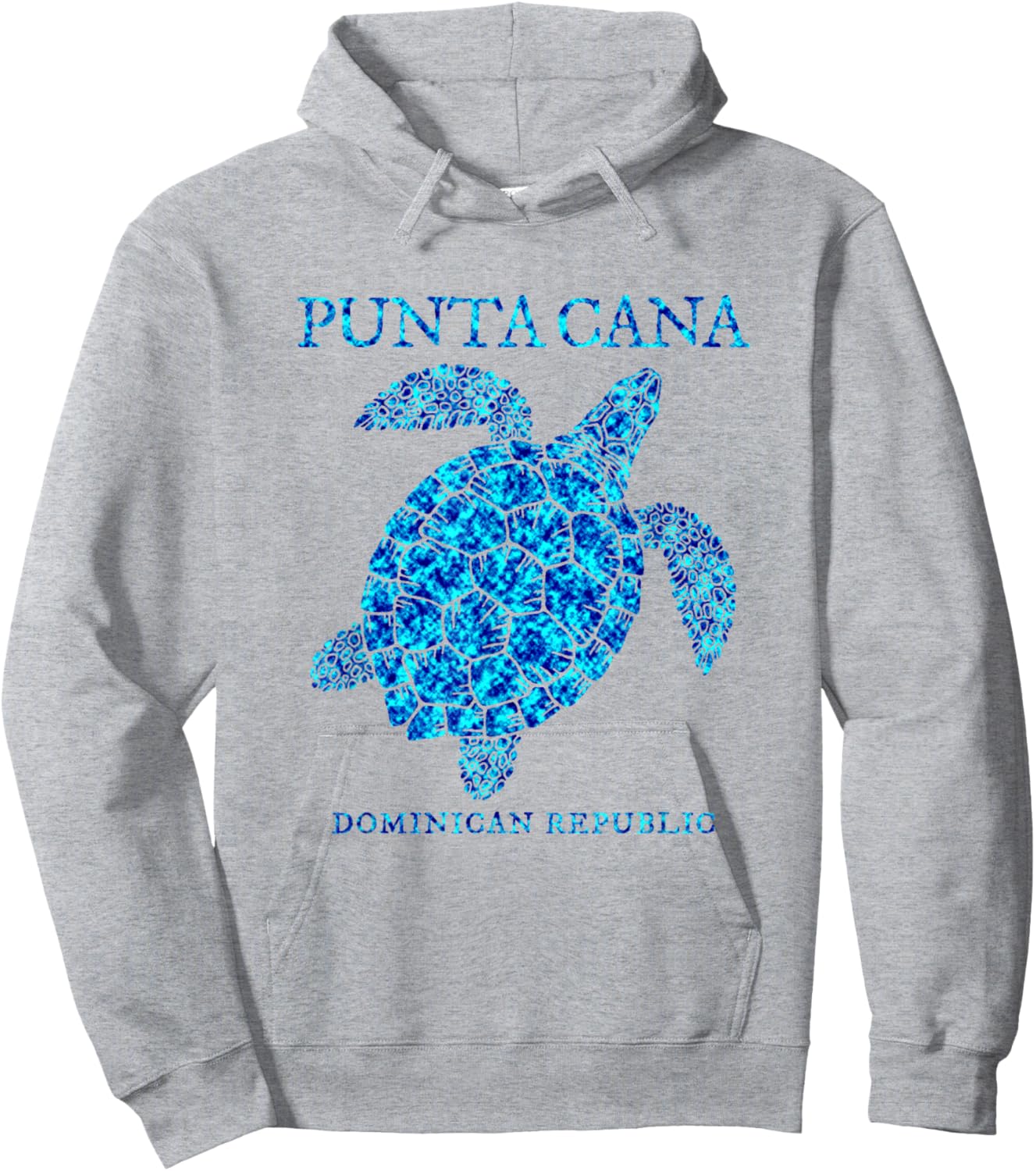 Punta Cana Dominican Republic Sea Turtle Boys Girls Toddler Hoodie - Hoodie | Ash