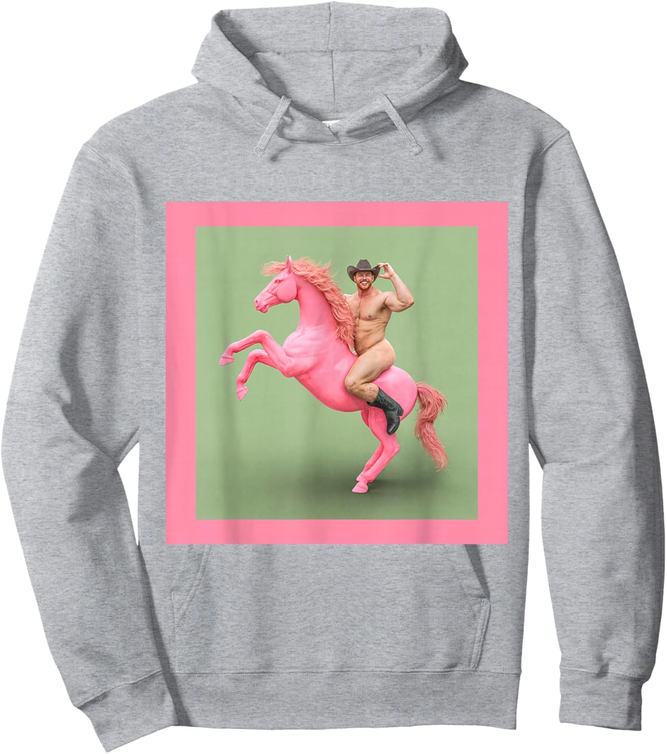 Pink Pony Vampire Cowboy Hoodie - Hoodie | Ash