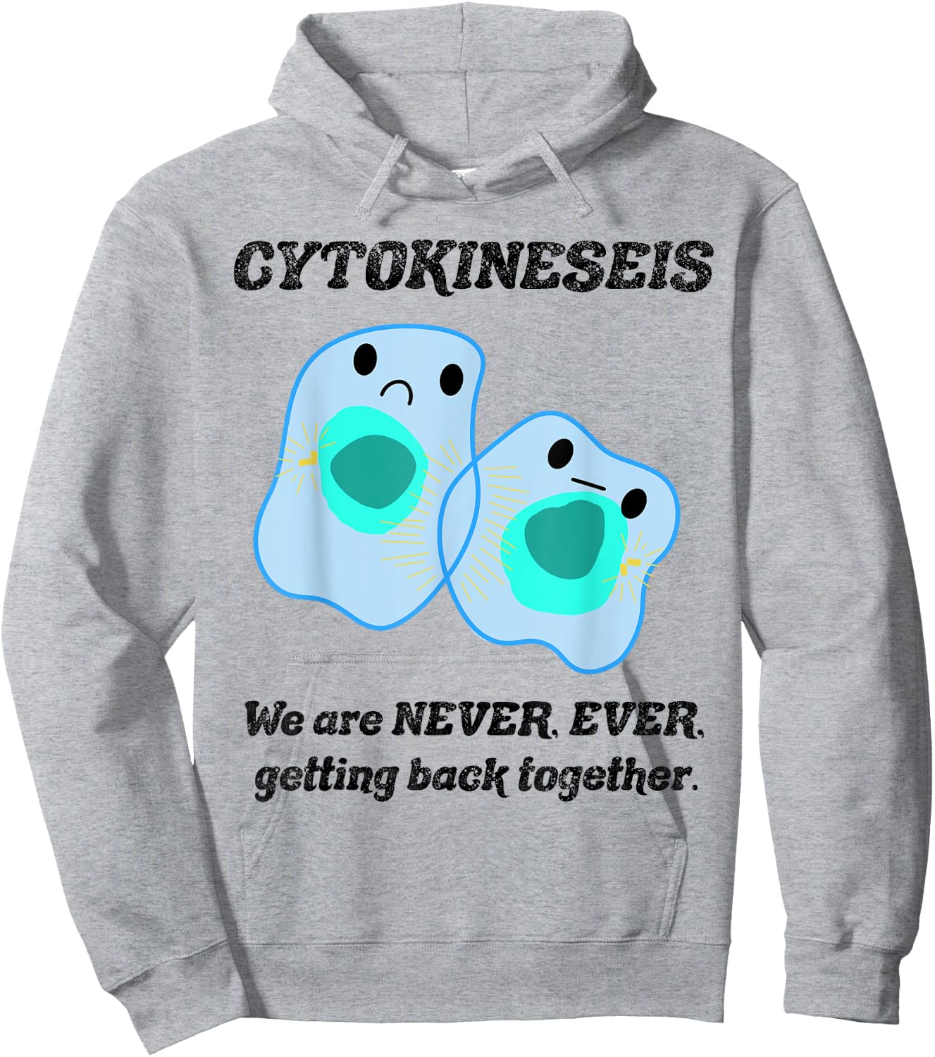 Funny Biology T shirts - Science Biology Teacher Gift Hoodie - Hoodie | Ash