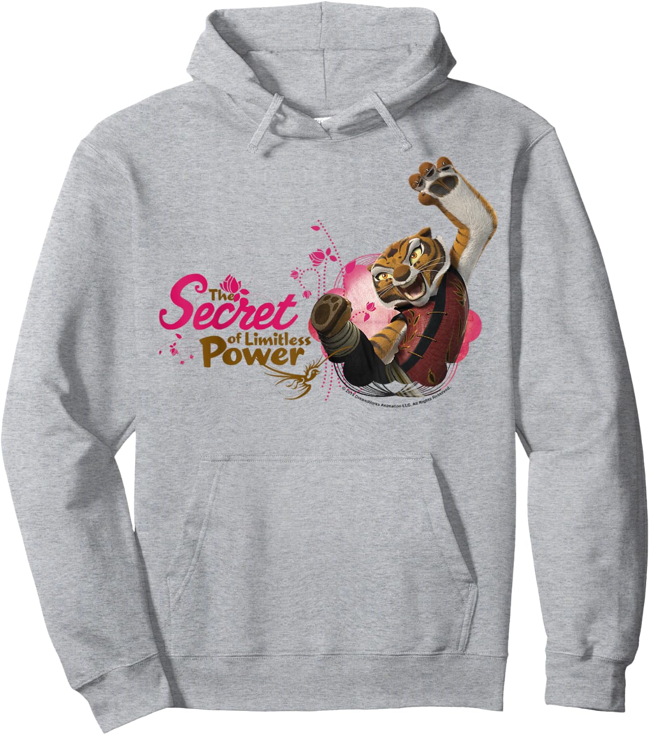 Kung Fu Panda Tigress The Secret Of Limitless Power Hoodie - Hoodie | Ash