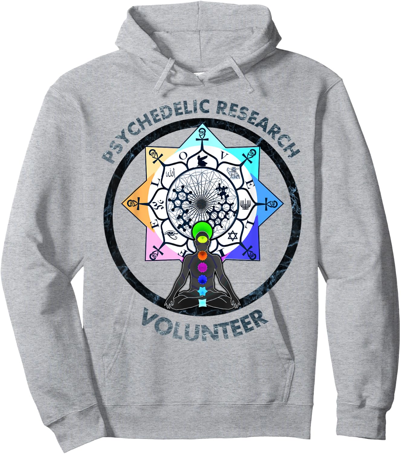 Funny-psychedelic-research-volunteer Hoodie - Hoodie | Ash