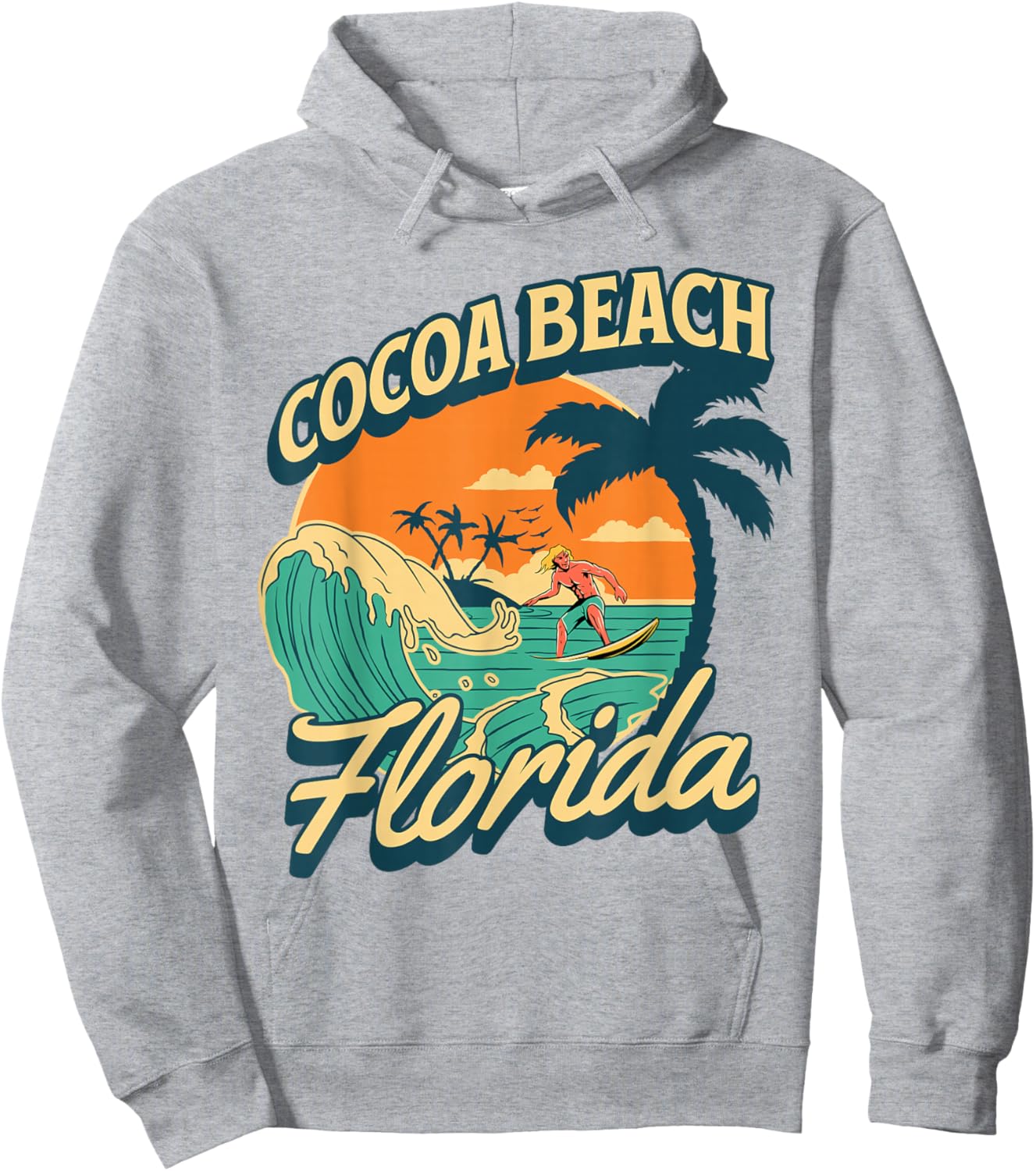Cocoa Beach Hoodie - Hoodie | Ash