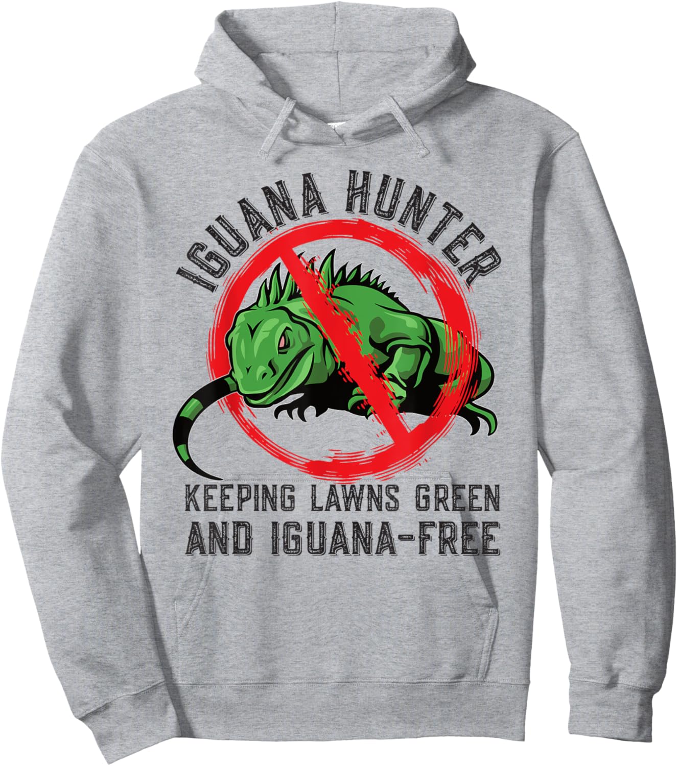 Iguana Hunting Design For Iguana Hunter Hoodie - Hoodie | Ash