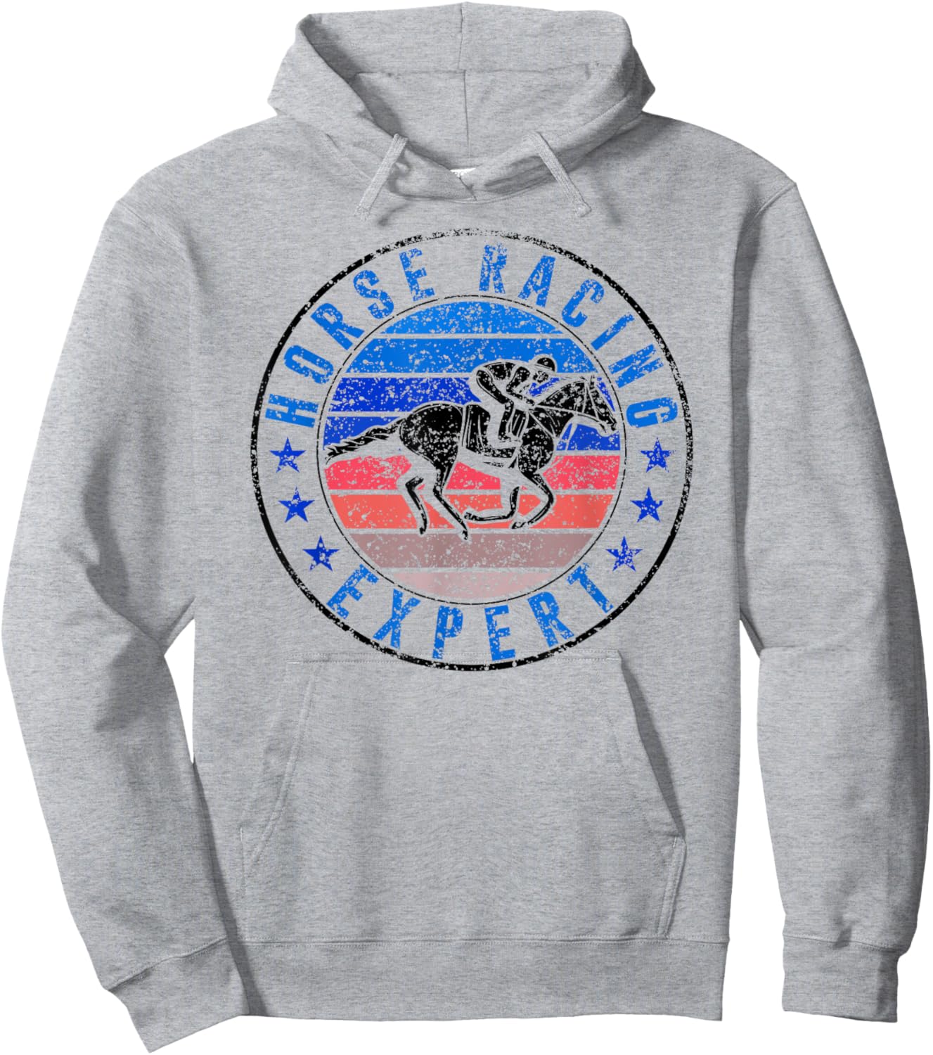 Horse Racing Expert Race Horses Racer Hoodie - Hoodie | Ash
