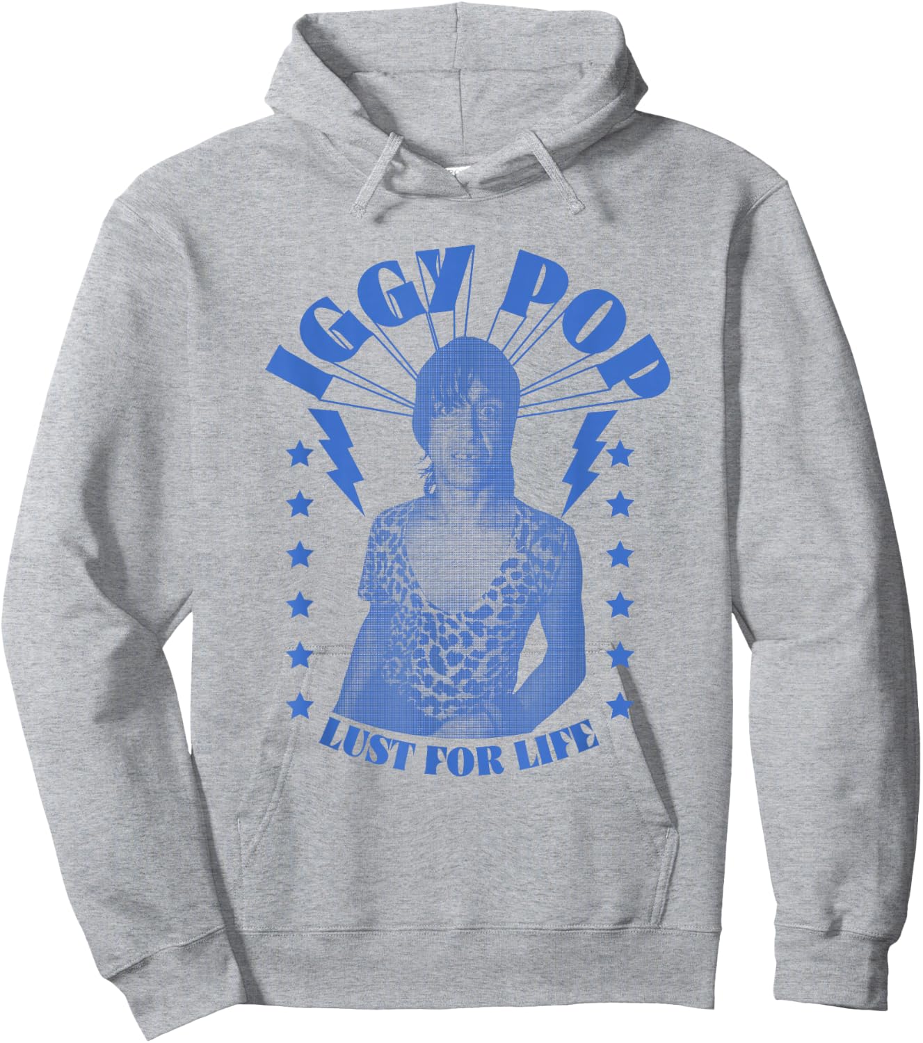 Iggy Pop Lust for Life Hoodie - Hoodie | Ash