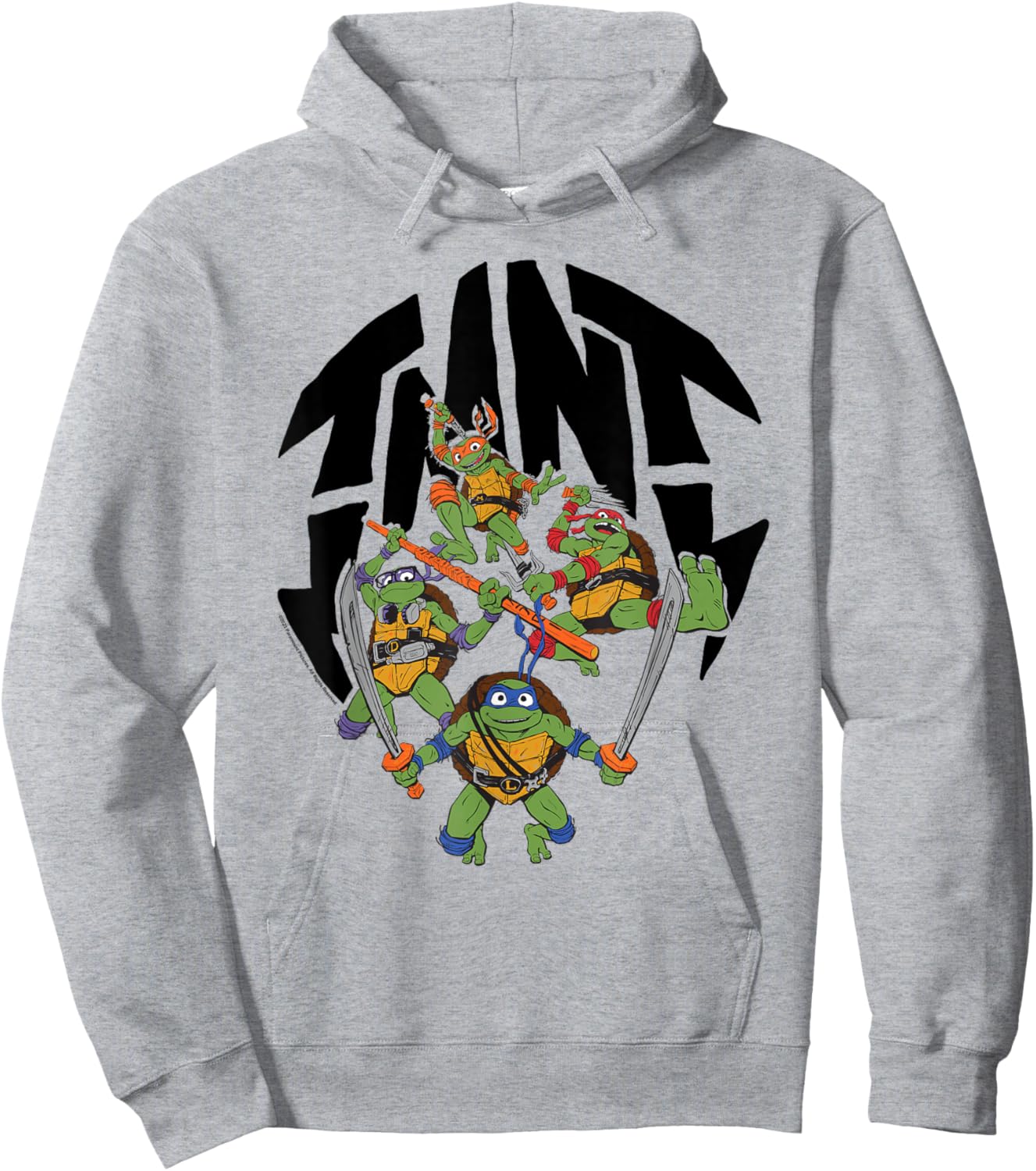 Teenage Mutant Ninja Turtles: Mutant Mayhem Turtle Shell Hoodie - Hoodie | Ash