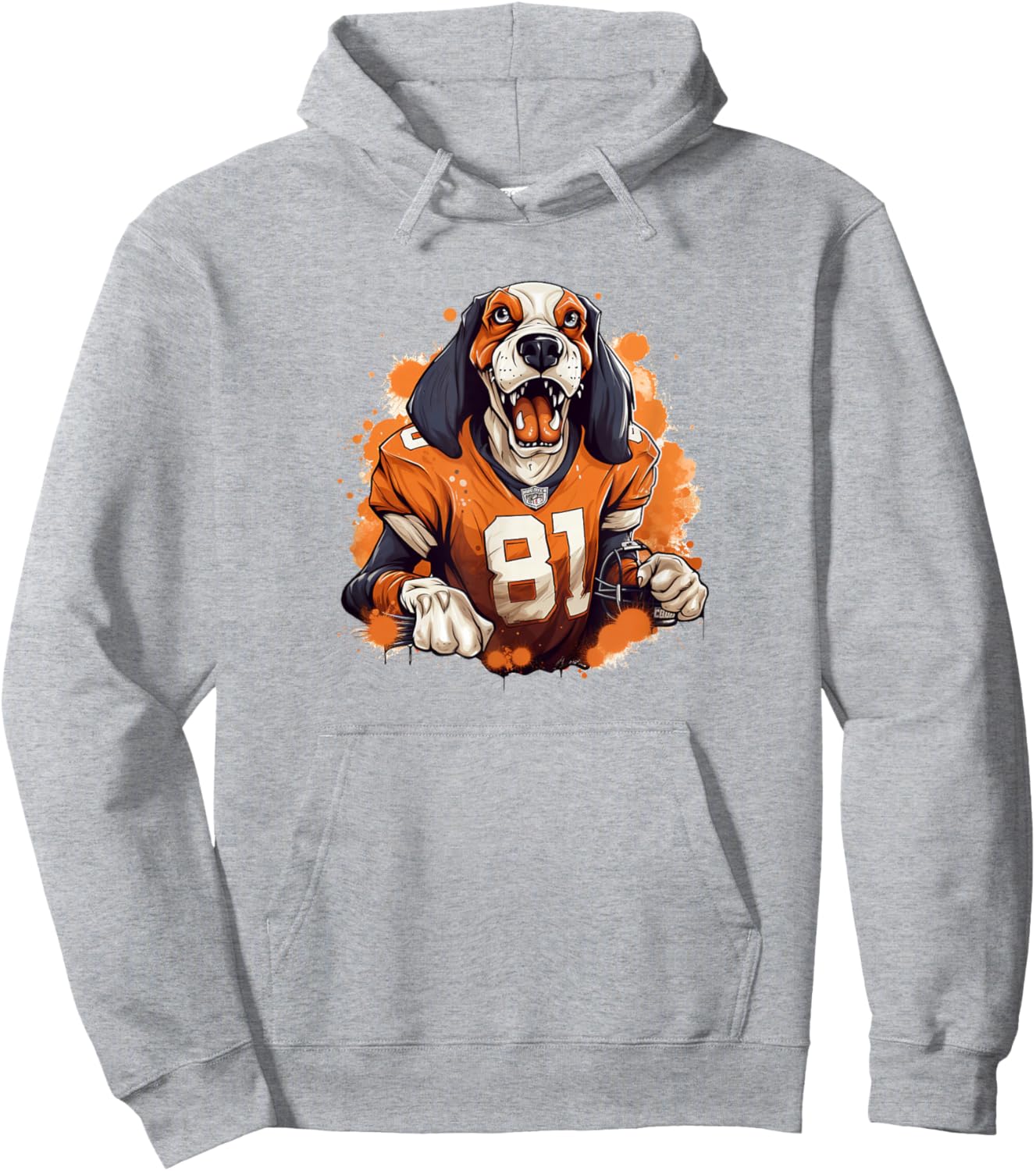 Tennessee Dog Sport Lovers | Tennessee Tri Stars Hoodie - Hoodie | Ash