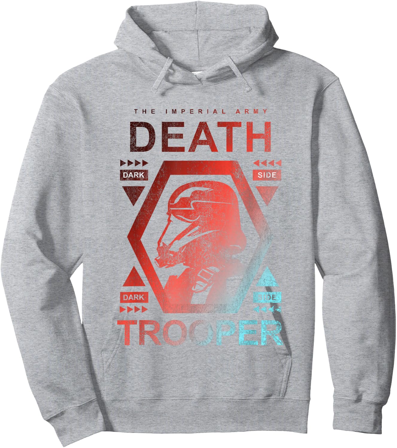 Star Wars Rogue One Imperial Army Death Trooper Gradient Hoodie - Hoodie | Ash
