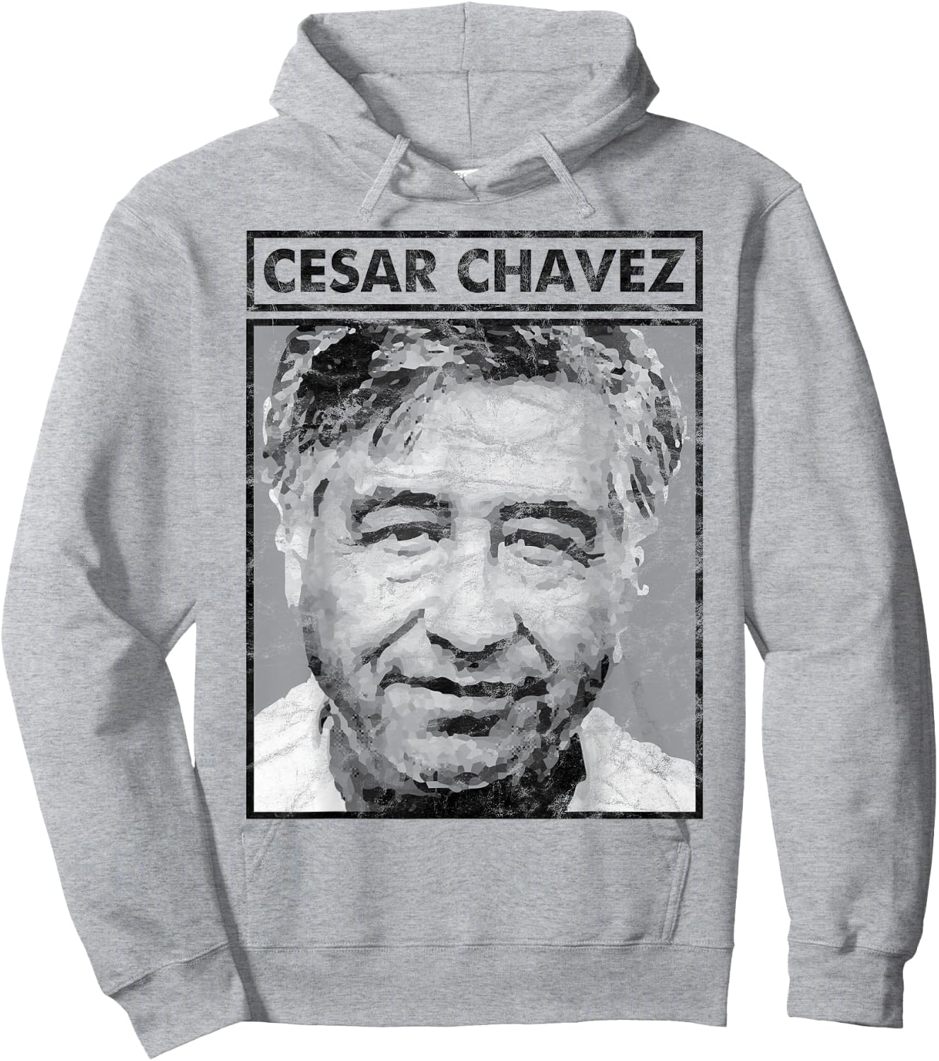 Cesar Chavez Portrait Women, Si Se Puede Hoodie - Hoodie | Ash