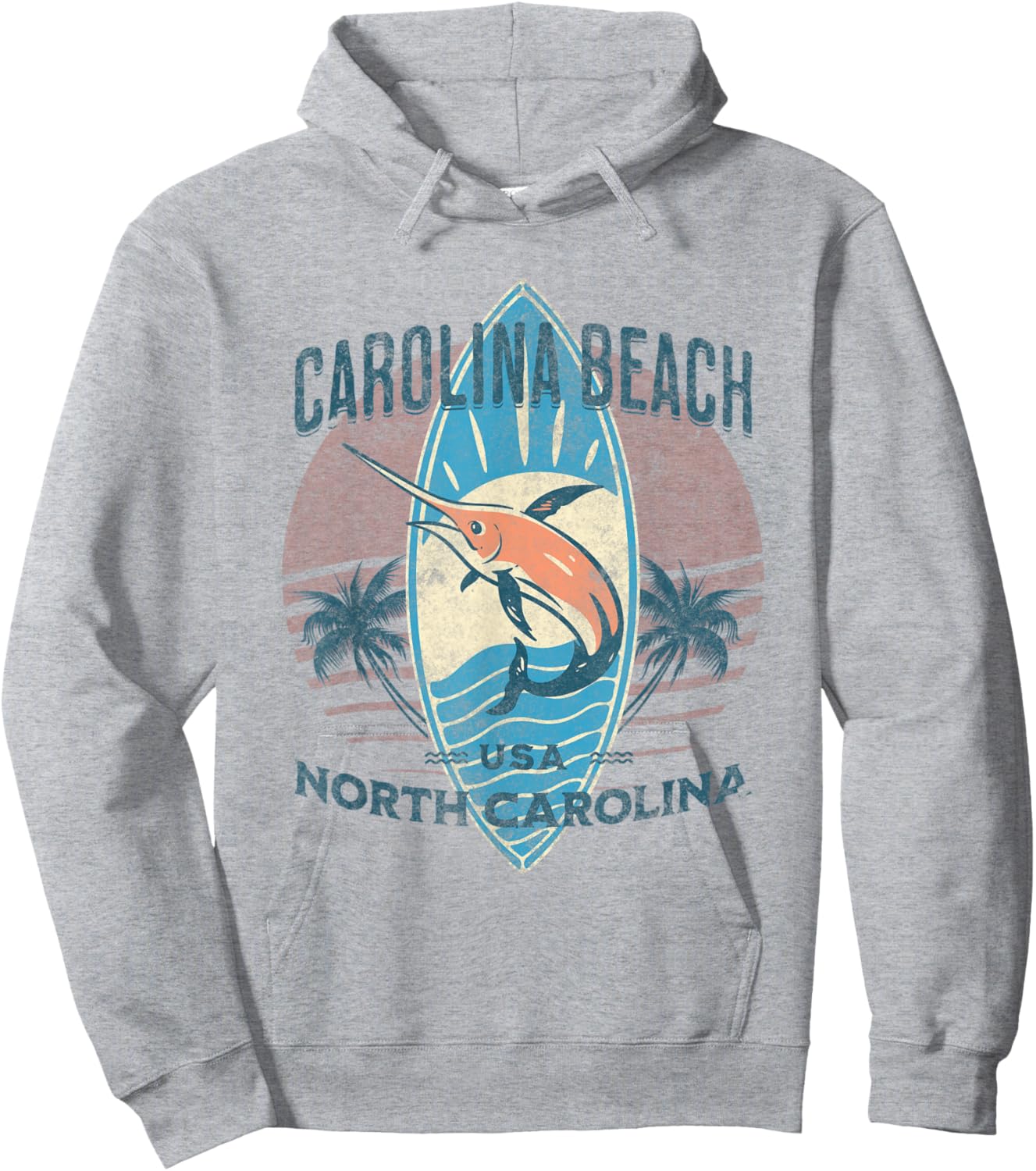 Carolina Beach Hoodie - Hoodie | Ash