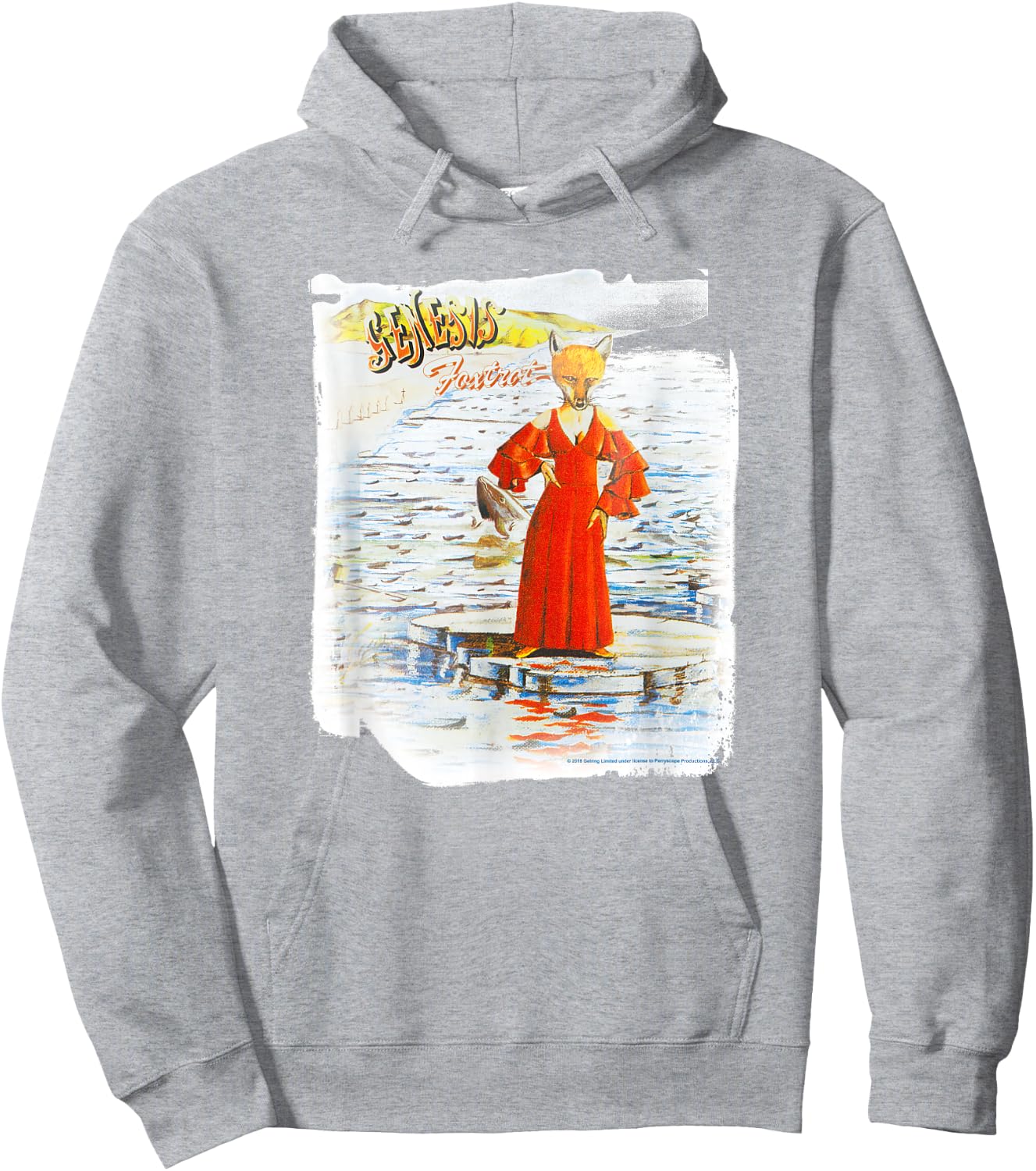 Genesis Large Foxtrot Hoodie - Hoodie | Ash
