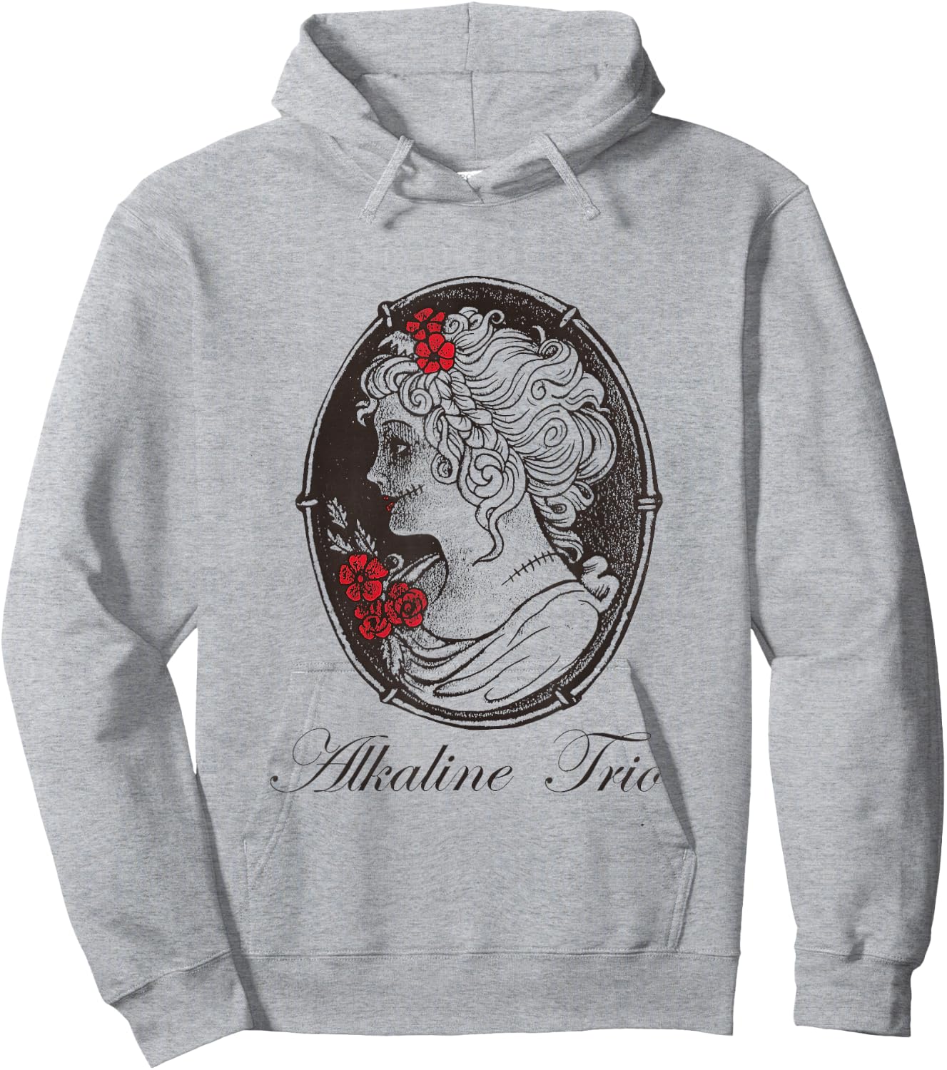 Alkaline Trio - Official Merchandise - Cameo Hoodie - Hoodie | Ash