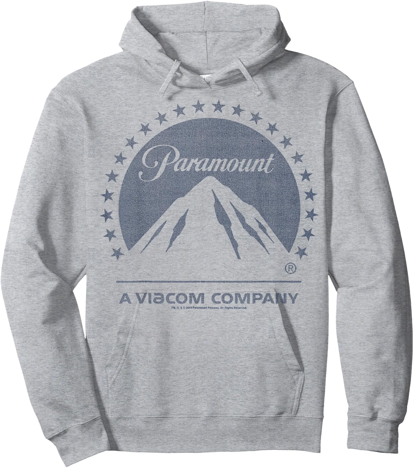 Paramount Classic Chest Logo Hoodie - Hoodie | Ash