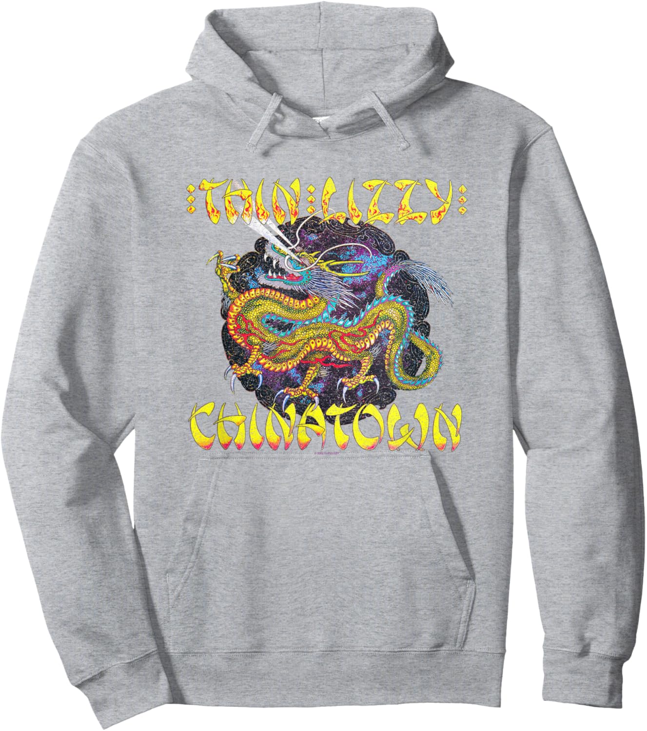 Thin Lizzy - Chinatown Hoodie - Hoodie | Ash