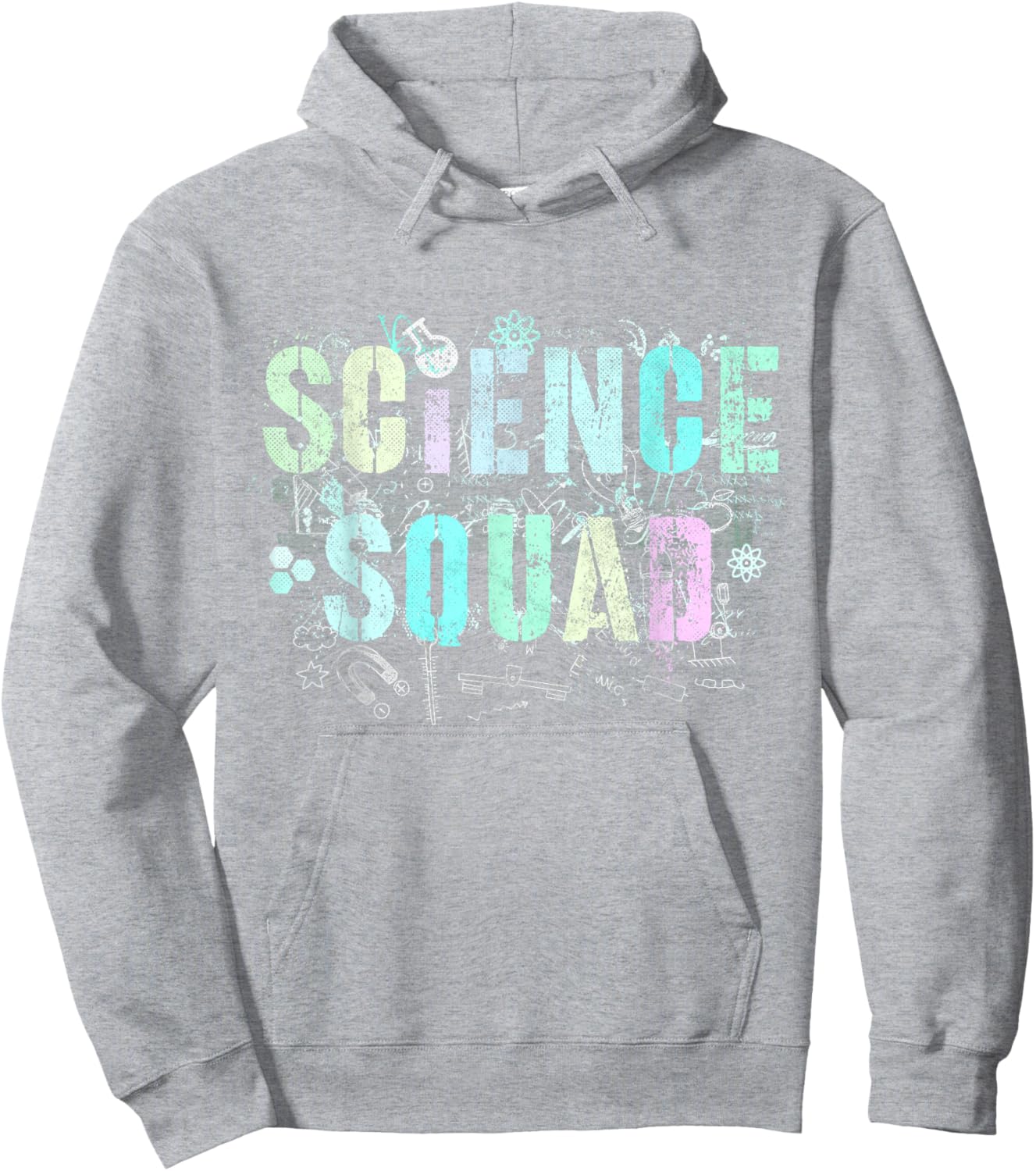 Vintage SCIENCE SQUAD Technology Teacher Team STEM Chemistry Hoodie - Hoodie | Ash