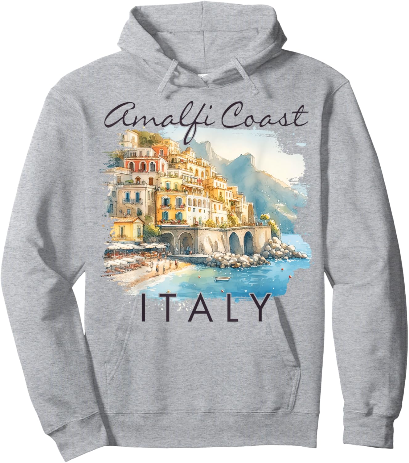 Amalfi Coast Italy Travel Vacation Meet Me In Amalfi Coast Hoodie - Hoodie | Ash