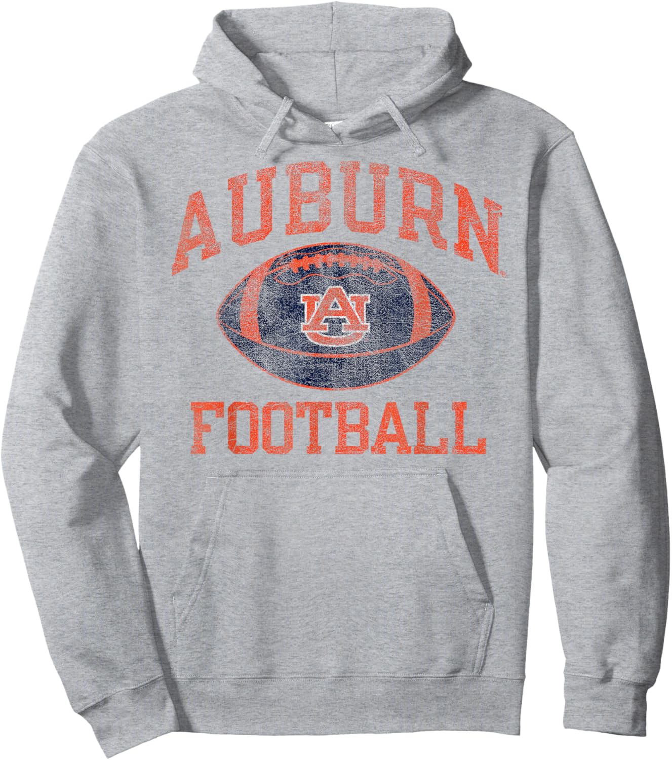 Auburn Tigers Football Intensity White Officially Licensed Hoodie - Hoodie | Ash