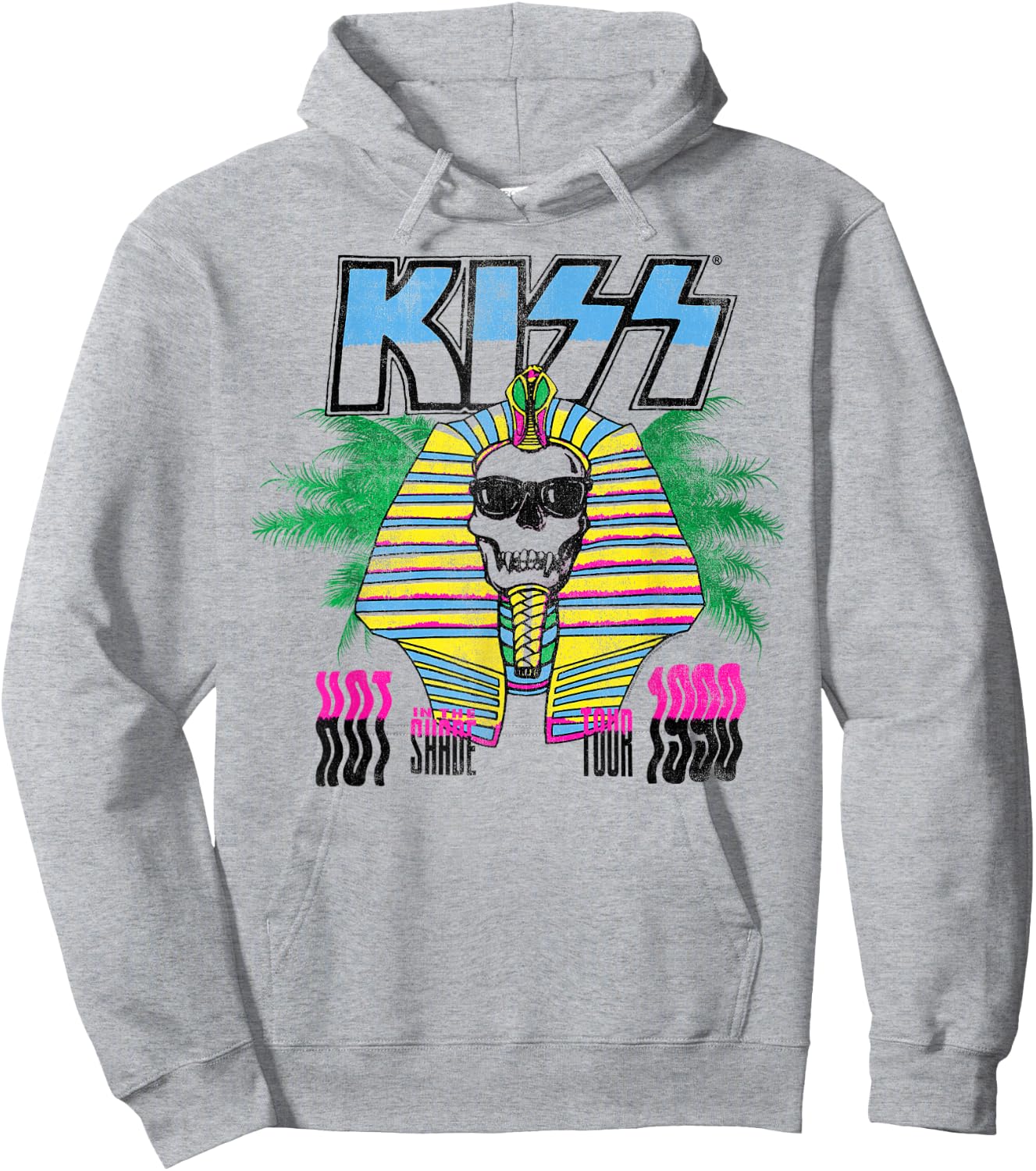 KISS - Hot in the Shade Tour Hoodie - Hoodie | Ash