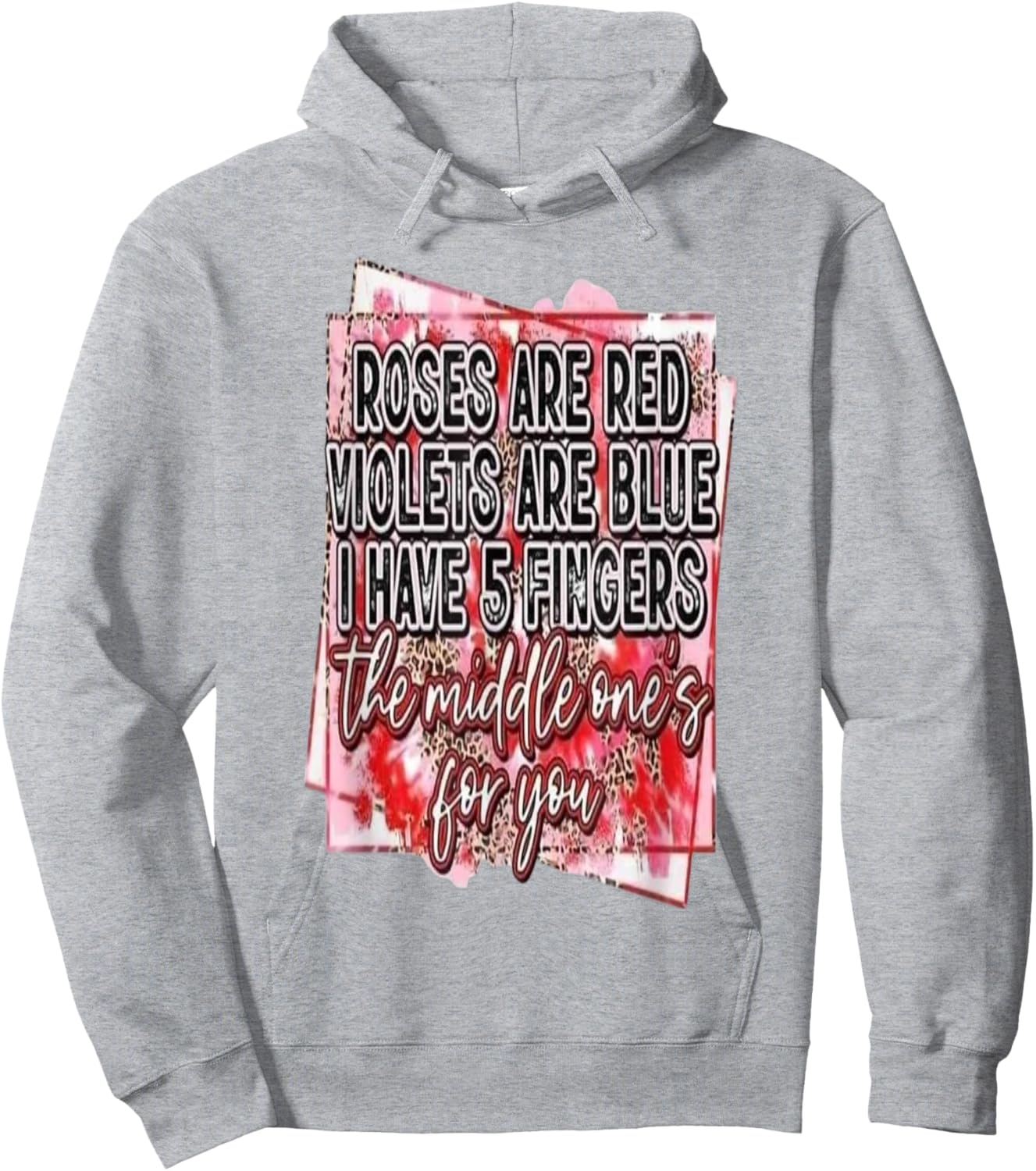 Roses are Red Hoodie - Hoodie | Ash