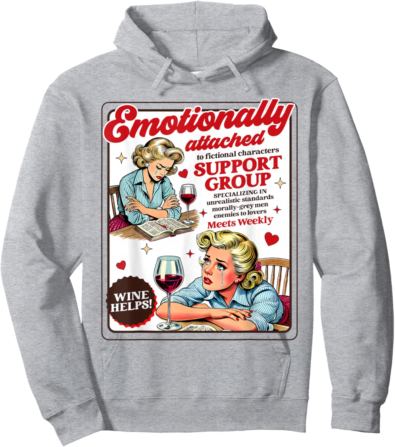 Smut Reader Spicy Romance Emotionally Attached Smut Reader Hoodie - Hoodie | Ash