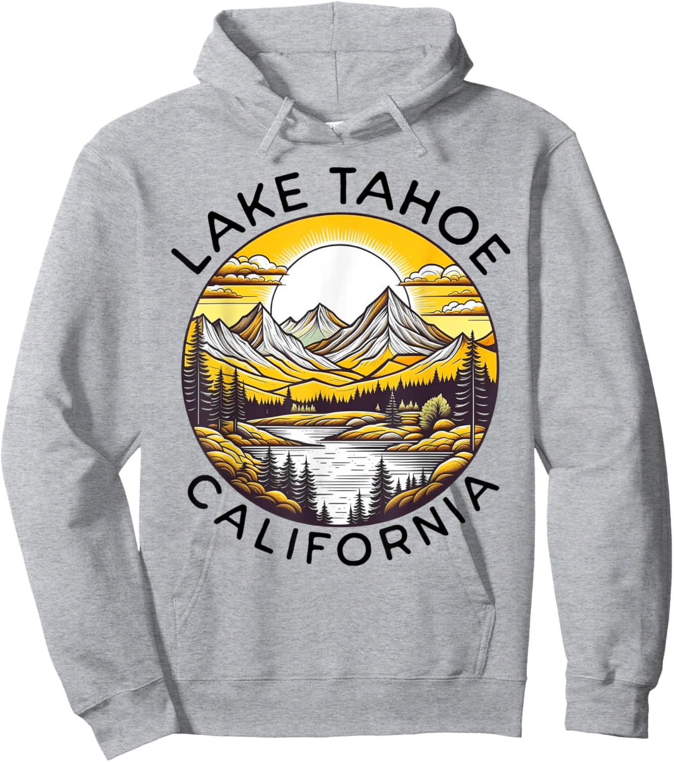 Lake Tahoe Hoodie - Hoodie | Ash