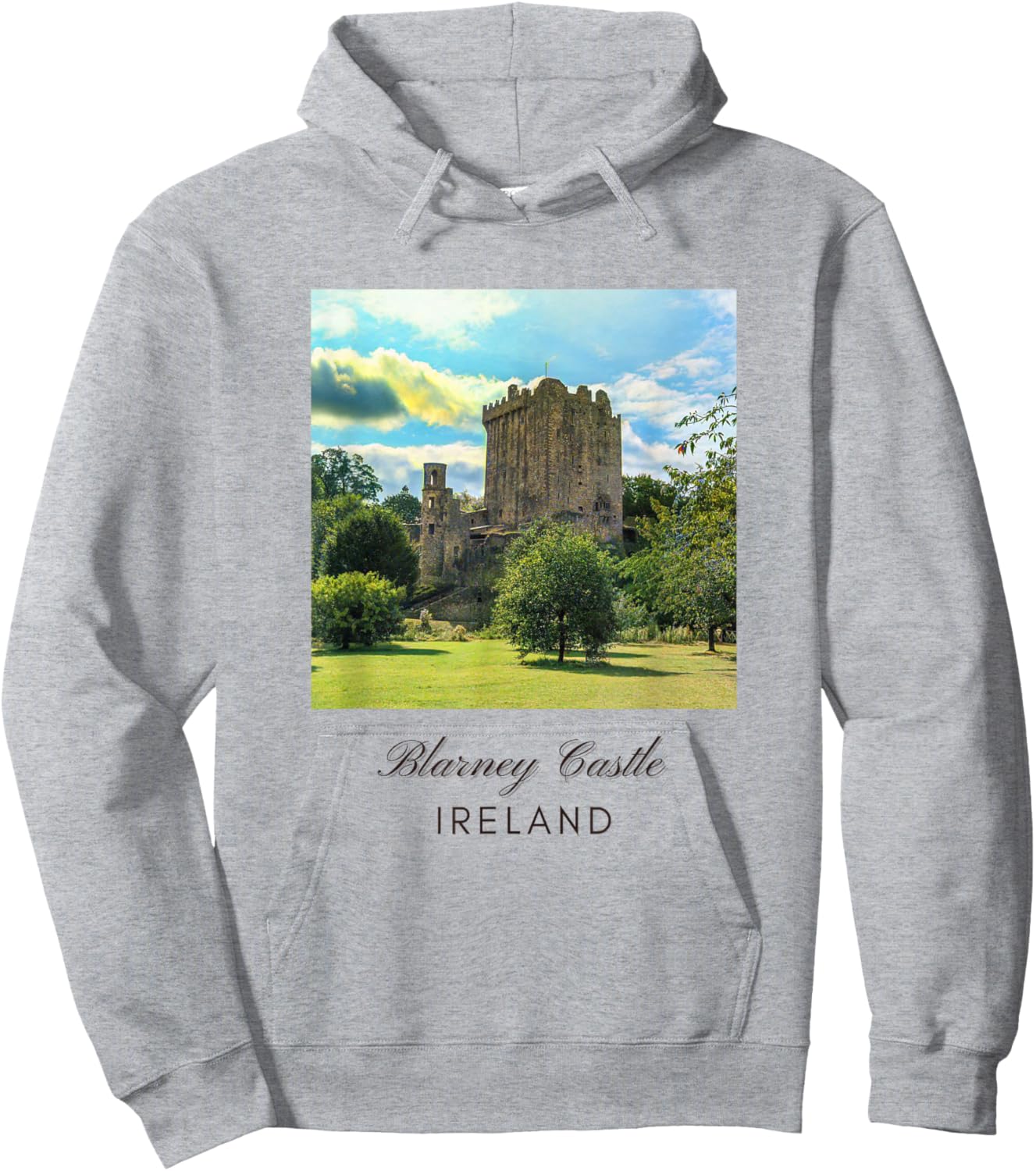 Blarney Castle - Ireland Hoodie - Hoodie | Ash