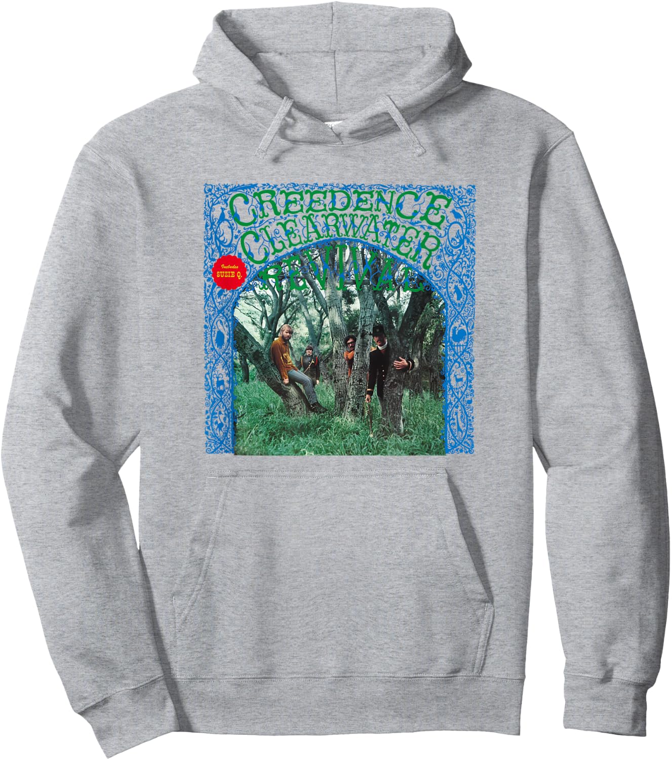 Creedence Clearwater Revival Tree Hoodie - Hoodie | Ash