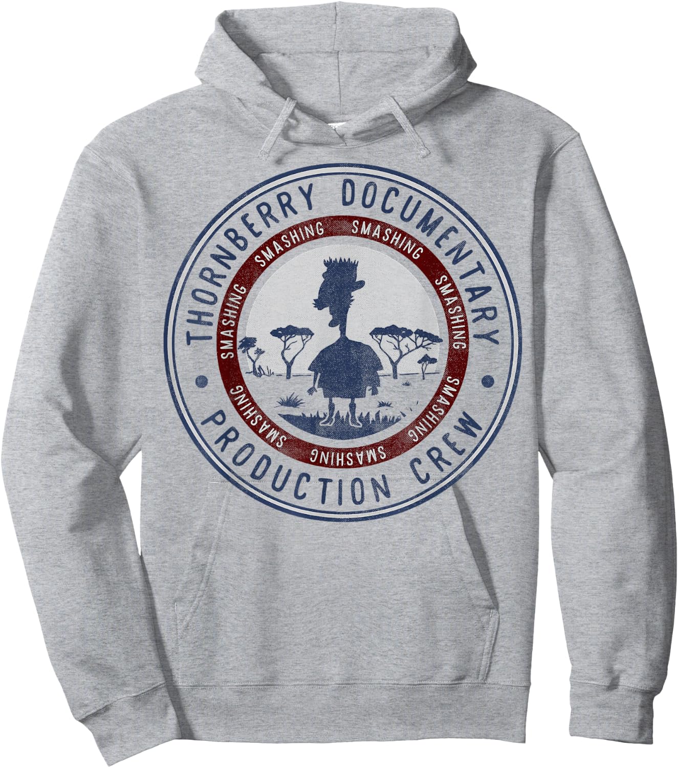 The Wild Thornberrys Nigel Documentary Crew Hoodie - Hoodie | Ash
