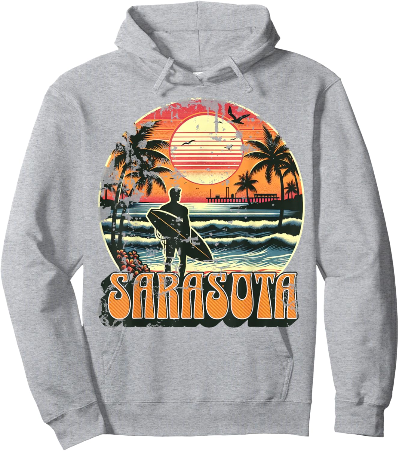 Sarasota Hoodie - Hoodie | Ash