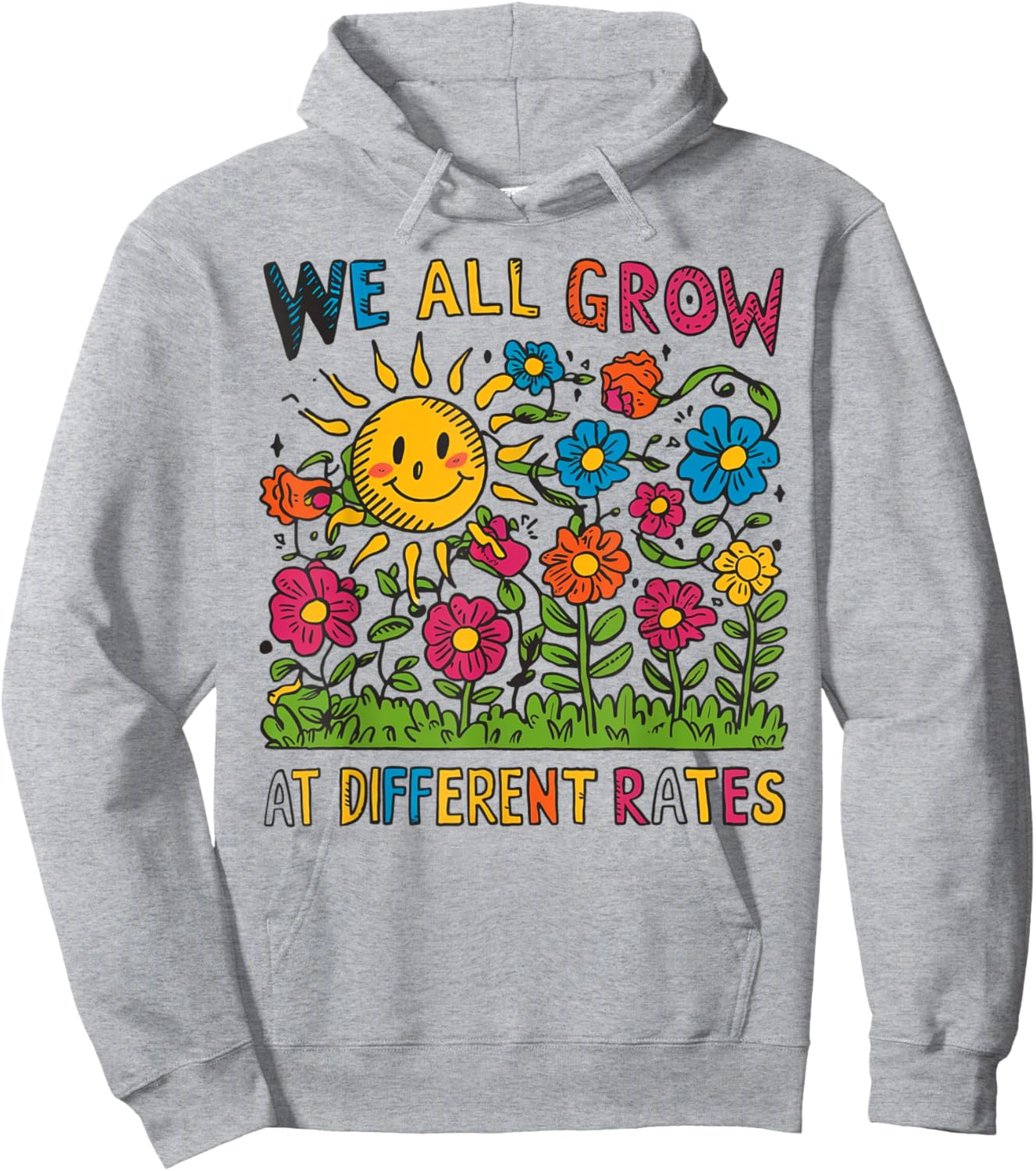 Teacher Inclusion Learning Special Education Back to School Men Women Girls Kids Hoodie - Hoodie | Ash