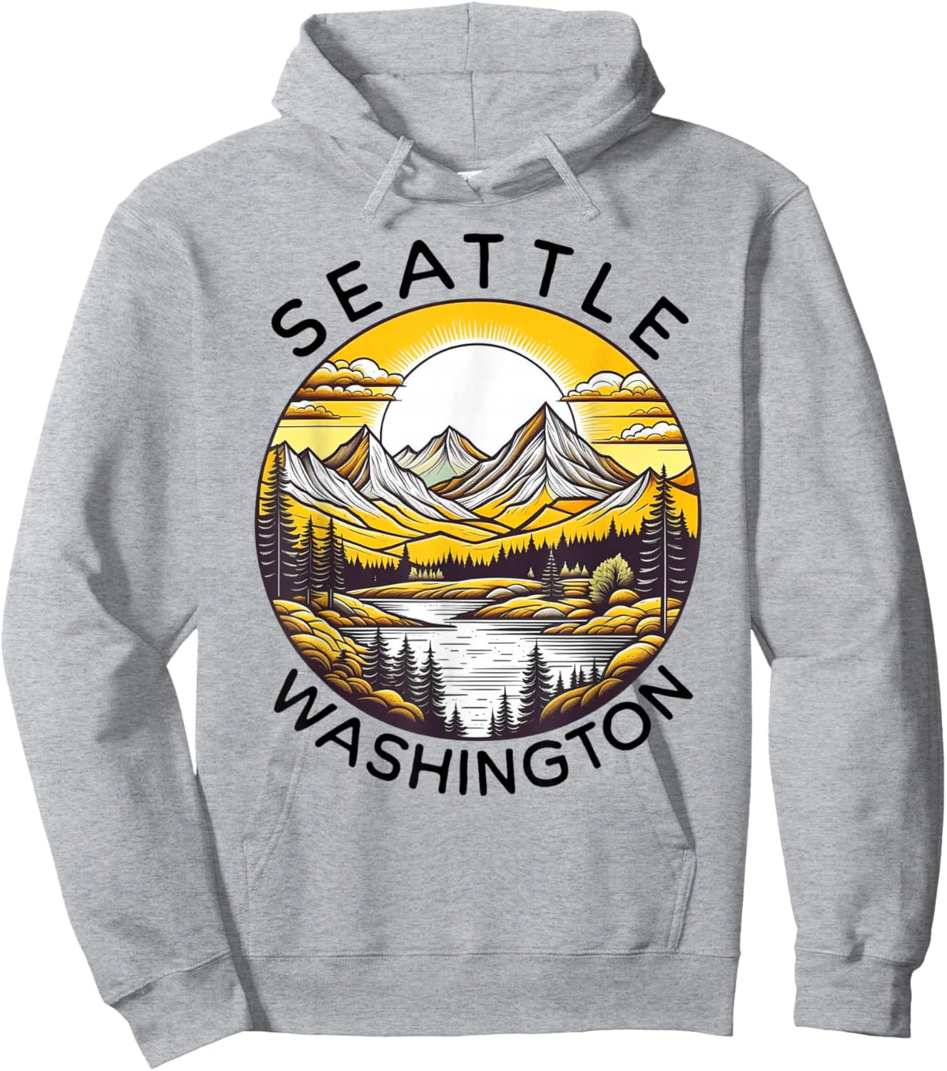 Seattle Hoodie - Hoodie | Ash
