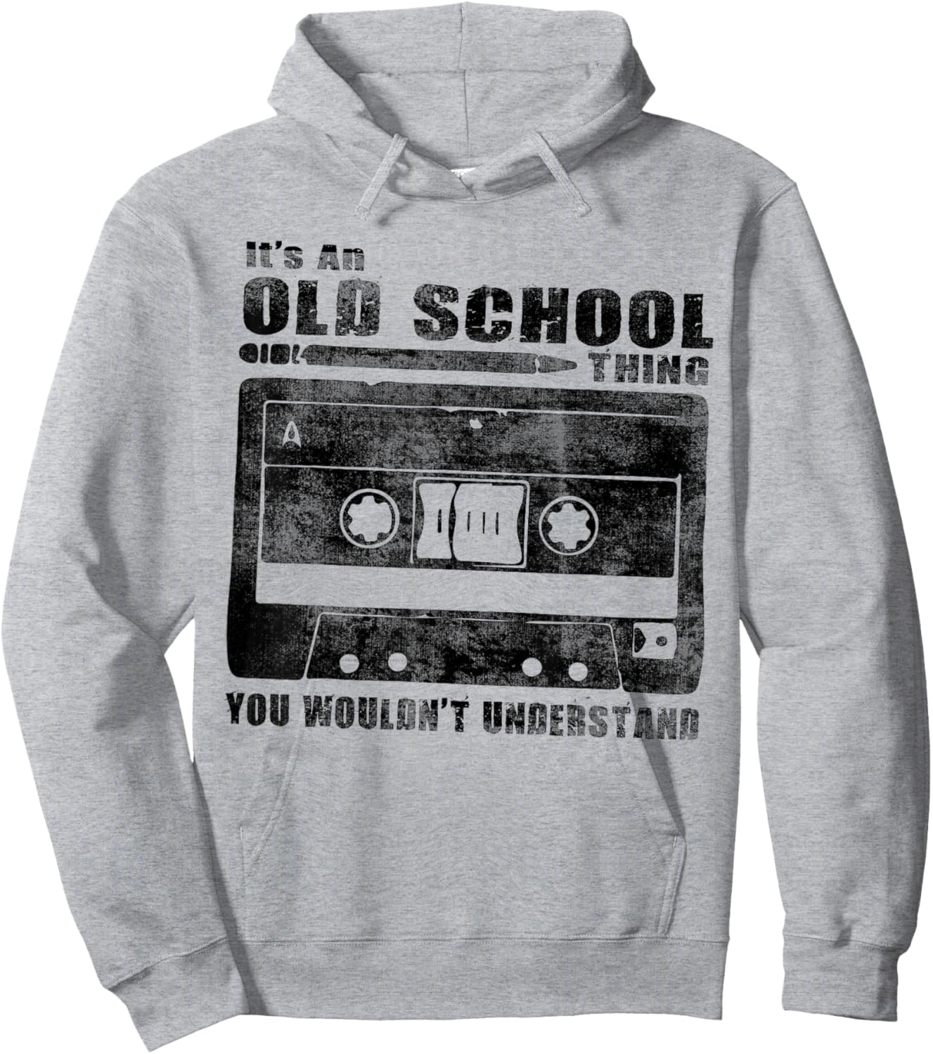 It's An Old School Thing You Wouldn't Understand Retro Hoodie - Hoodie | Ash