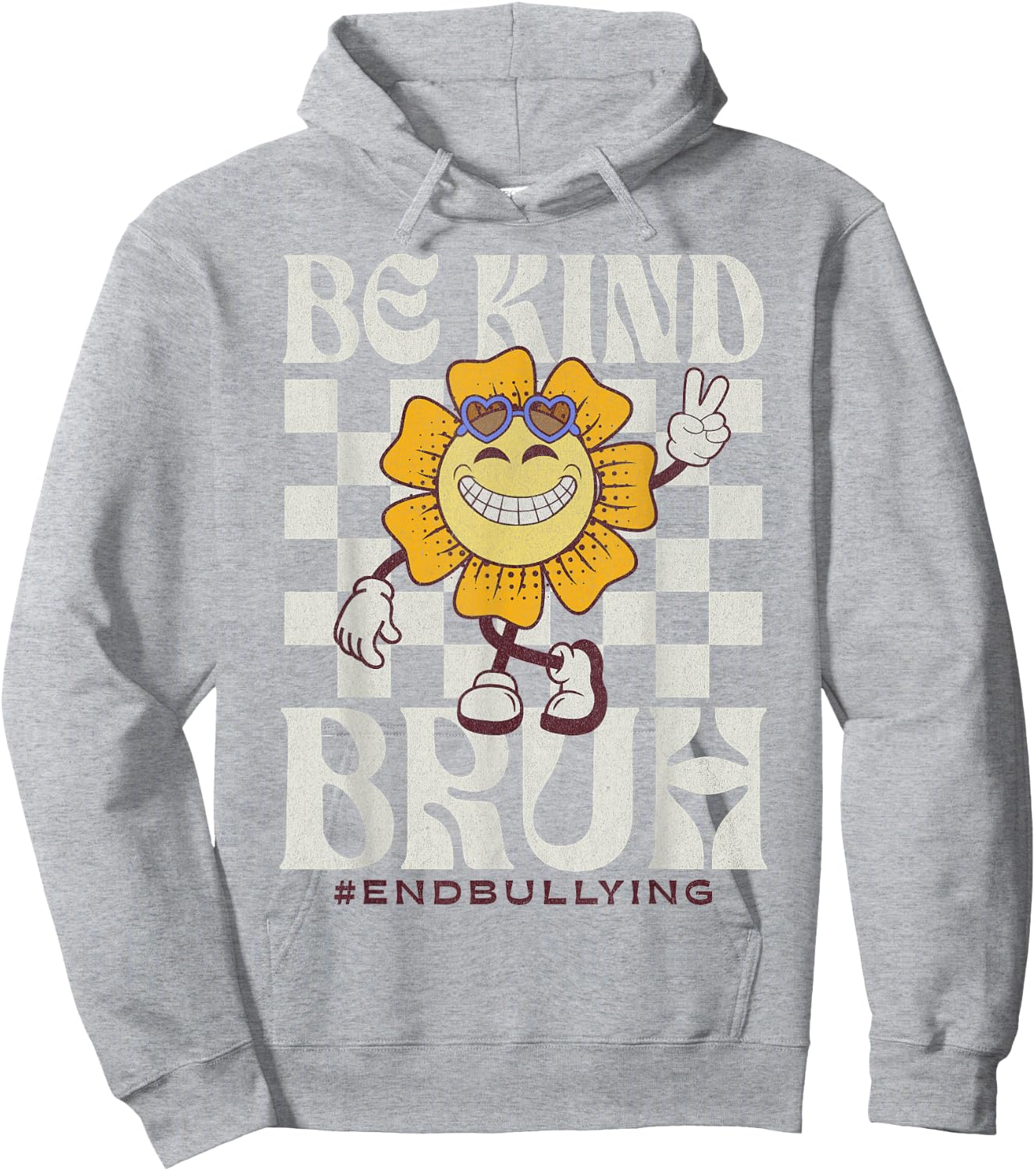 Be Kind Unity Day Orange Anti Bullying For Kids teachers Hoodie - Hoodie | Ash