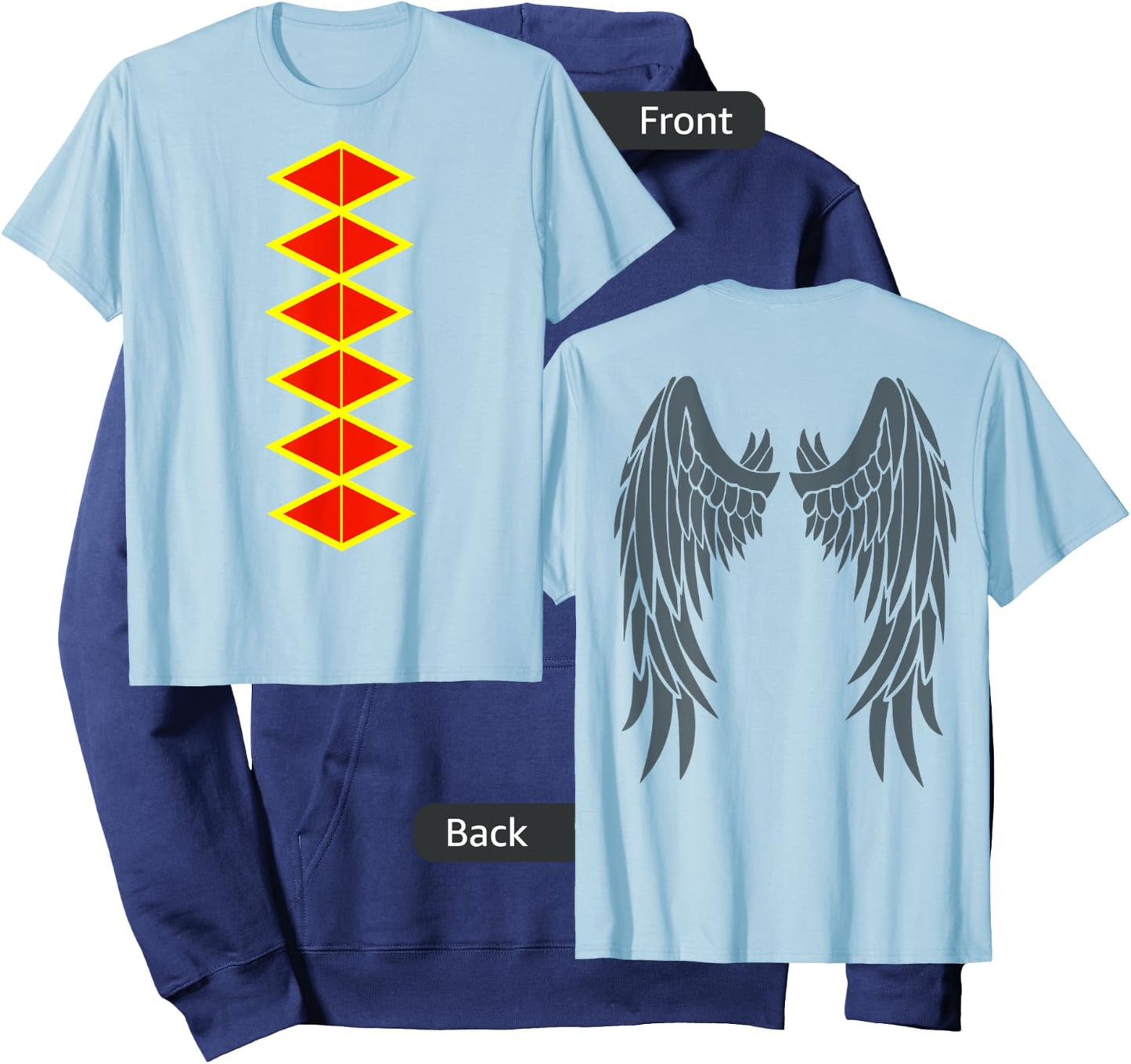 Costume Flying Monkeys Halloween (Wings on The Back) Hoodie - Hoodie | Navy