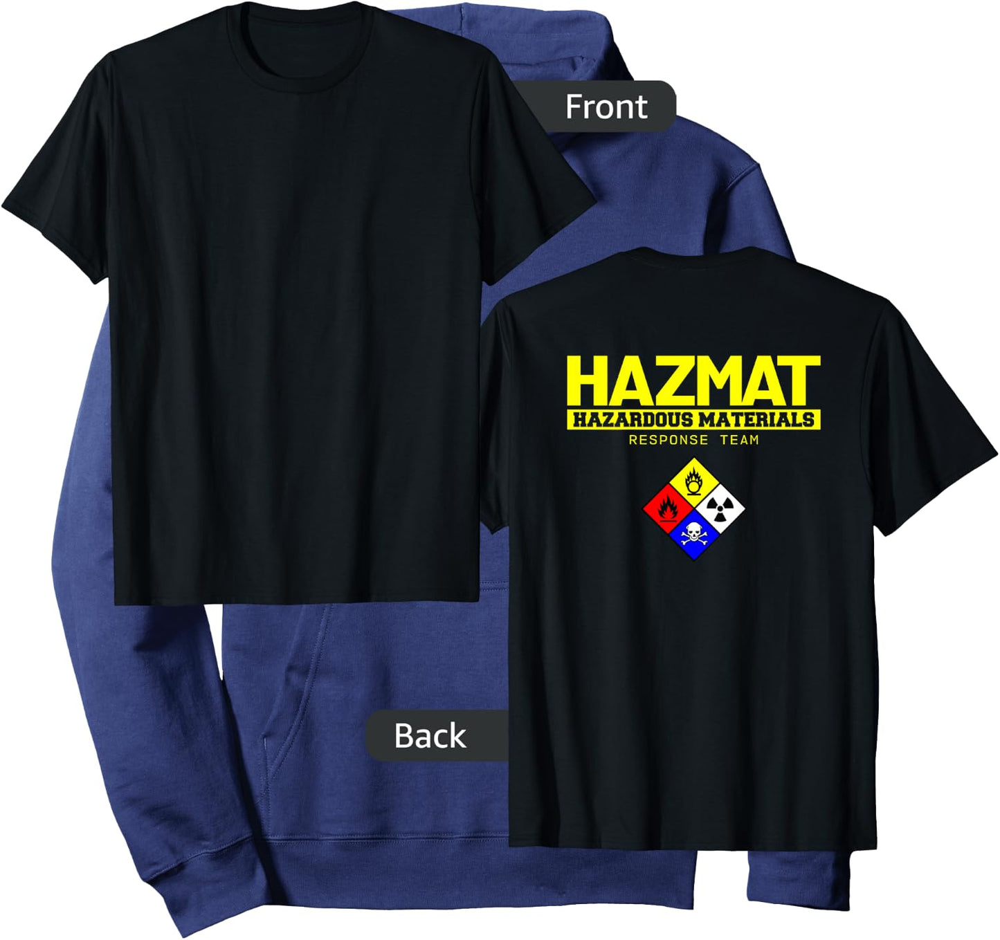 HAZMAT Hazardous Material Response Team Technician Hoodie - Hoodie | Navy