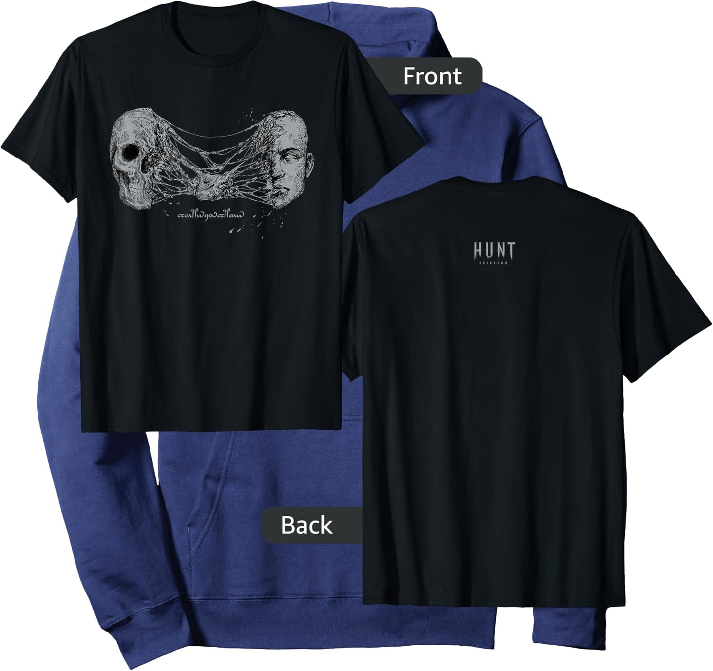 Hunt: Showdown Necromancer Trait Small Hoodie - Hoodie | Navy