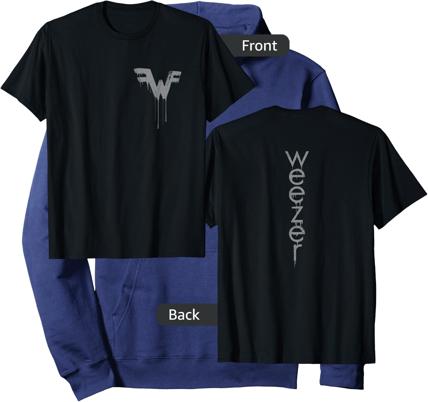 Weezer - Drip Hoodie - Hoodie | Navy
