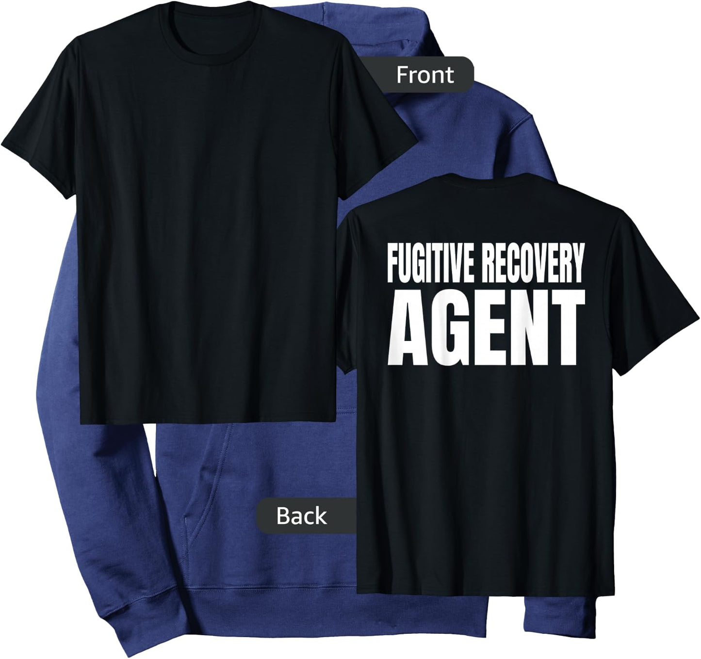 Fugitive Recovery Agent Hoodie - Hoodie | Navy