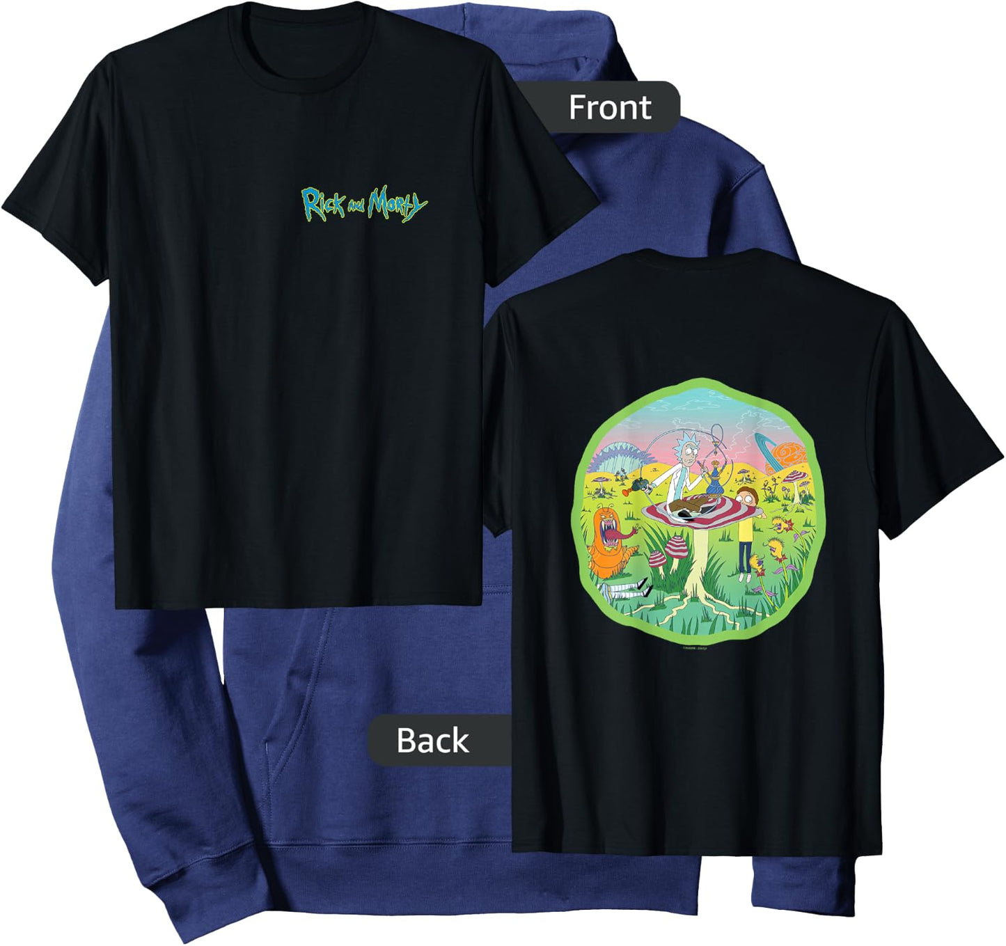 Rick and Morty Stacey Bradley Dimension Wonderland 2nd Place Hoodie - Hoodie | Navy